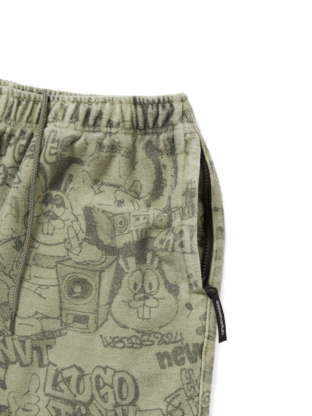 thisisneverthat - Crazy BIG Sweatpant (Graffiti) product image 3 | TRAB K-Fashion Australia