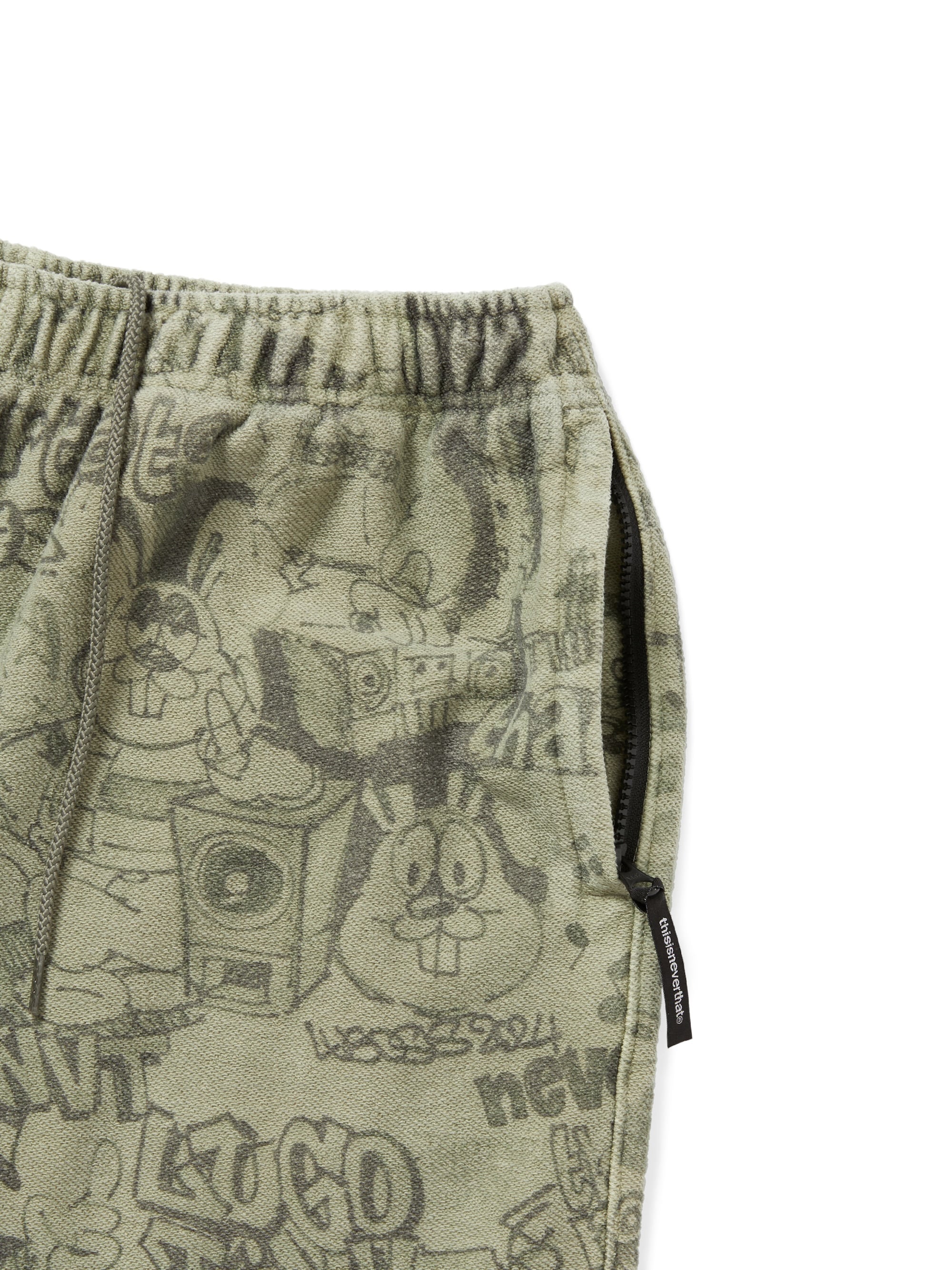 thisisneverthat - Crazy BIG Sweatpant (Graffiti) product image 3 | TRAB K-Fashion Australia
