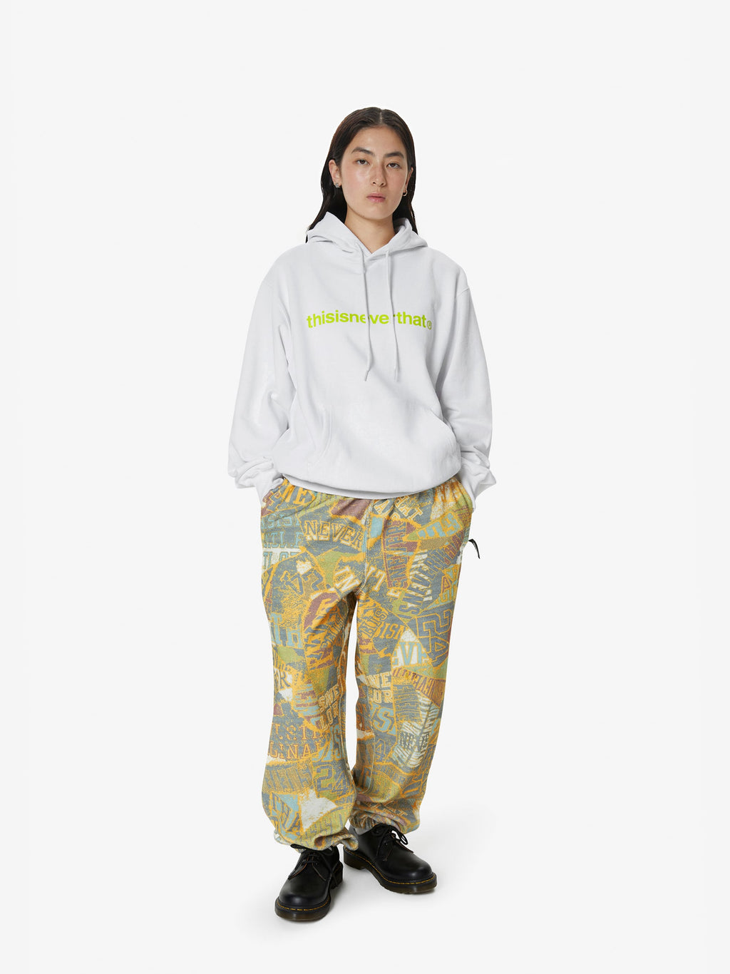 thisisneverthat - Crazy BIG Sweatpant (olive) product image 8 | TRAB K-Fashion Australia