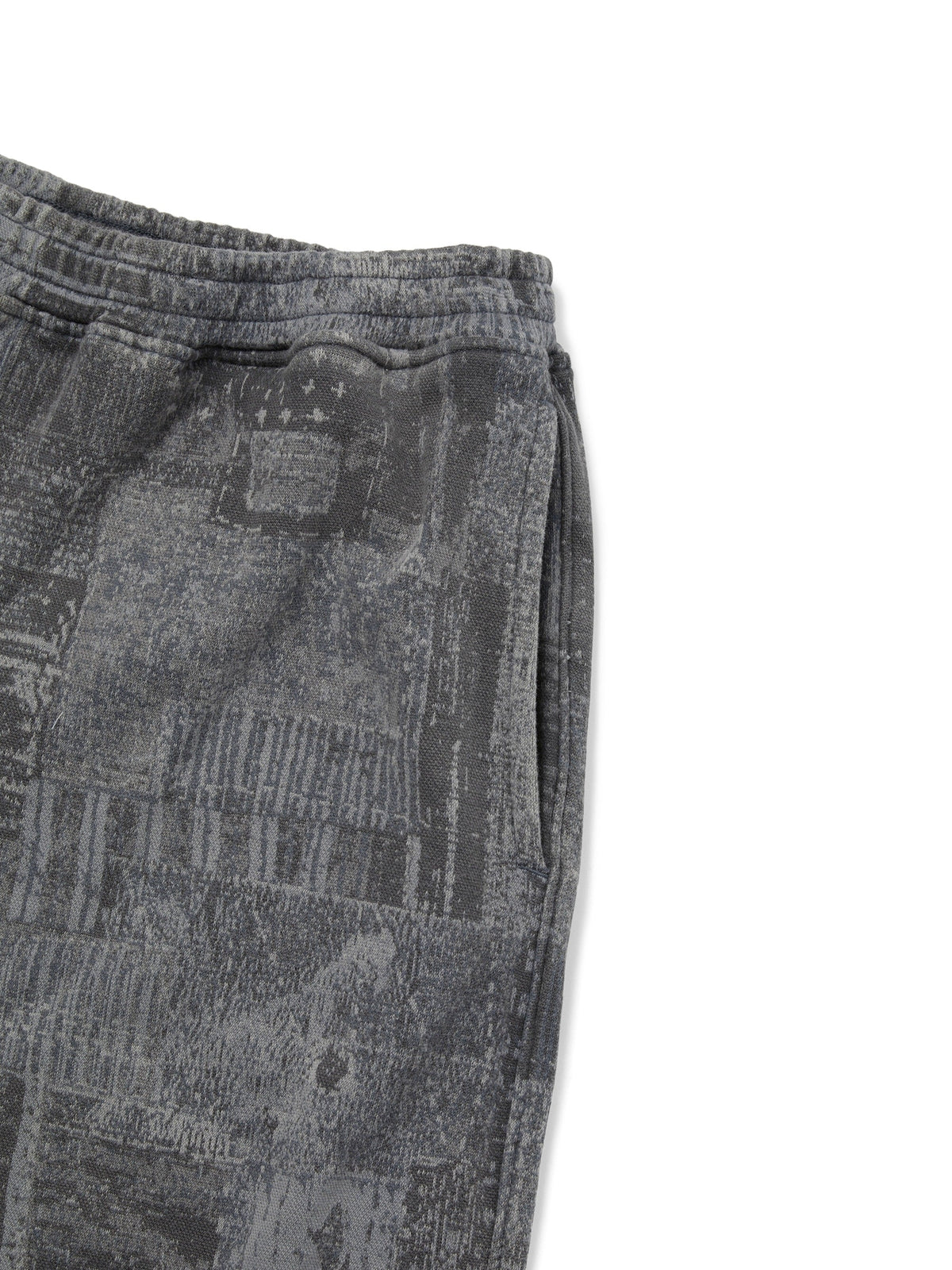 thisisneverthat - Crazy Faded Jacquard Sweatpant (Patchwork) product image 3 | TRAB K-Fashion Australia