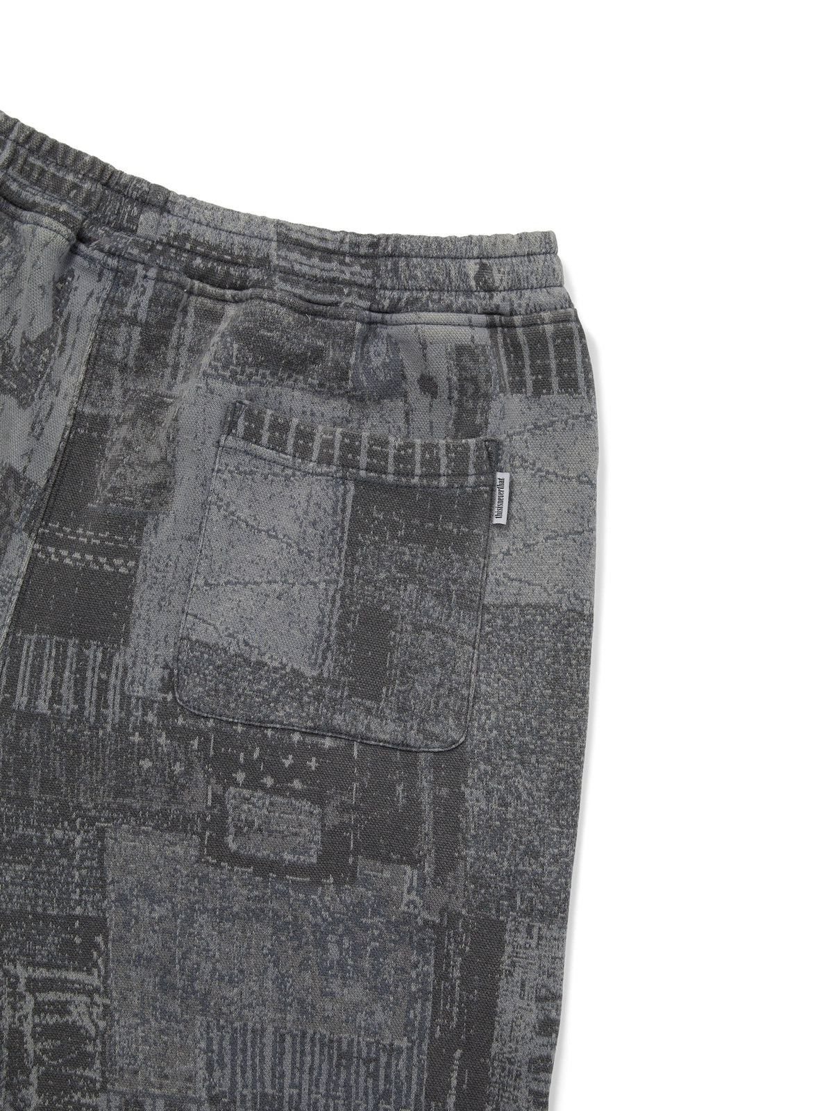 thisisneverthat - Crazy Faded Jacquard Sweatpant (Patchwork) product image 4 | TRAB K-Fashion Australia