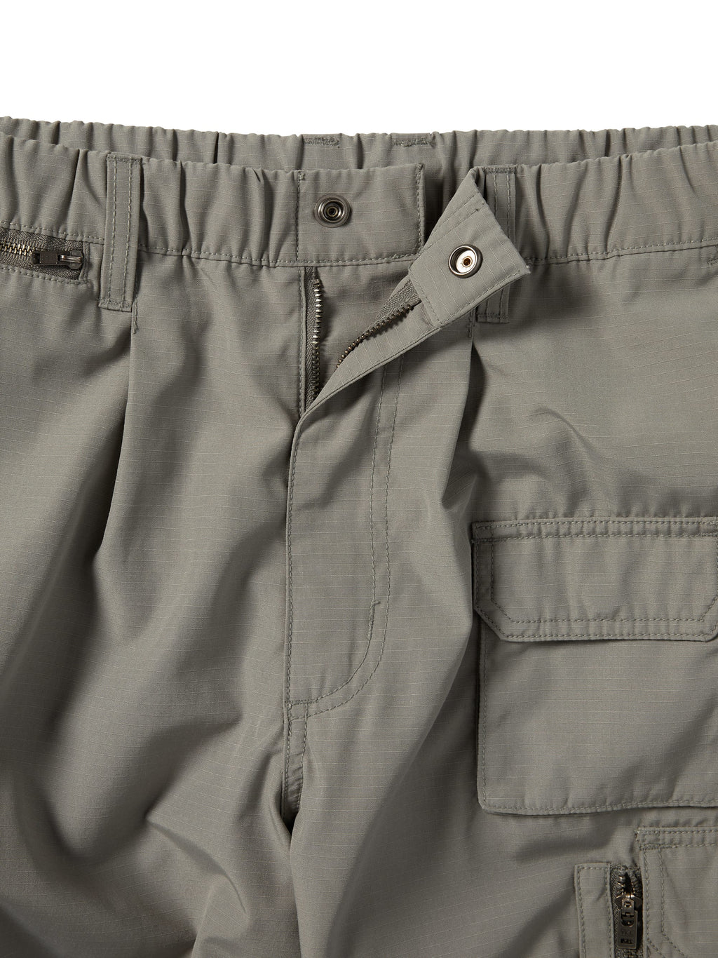 thisisneverthat - Crazy Multi Zip Pant (Stone) product image 2 | TRAB K-Fashion Australia