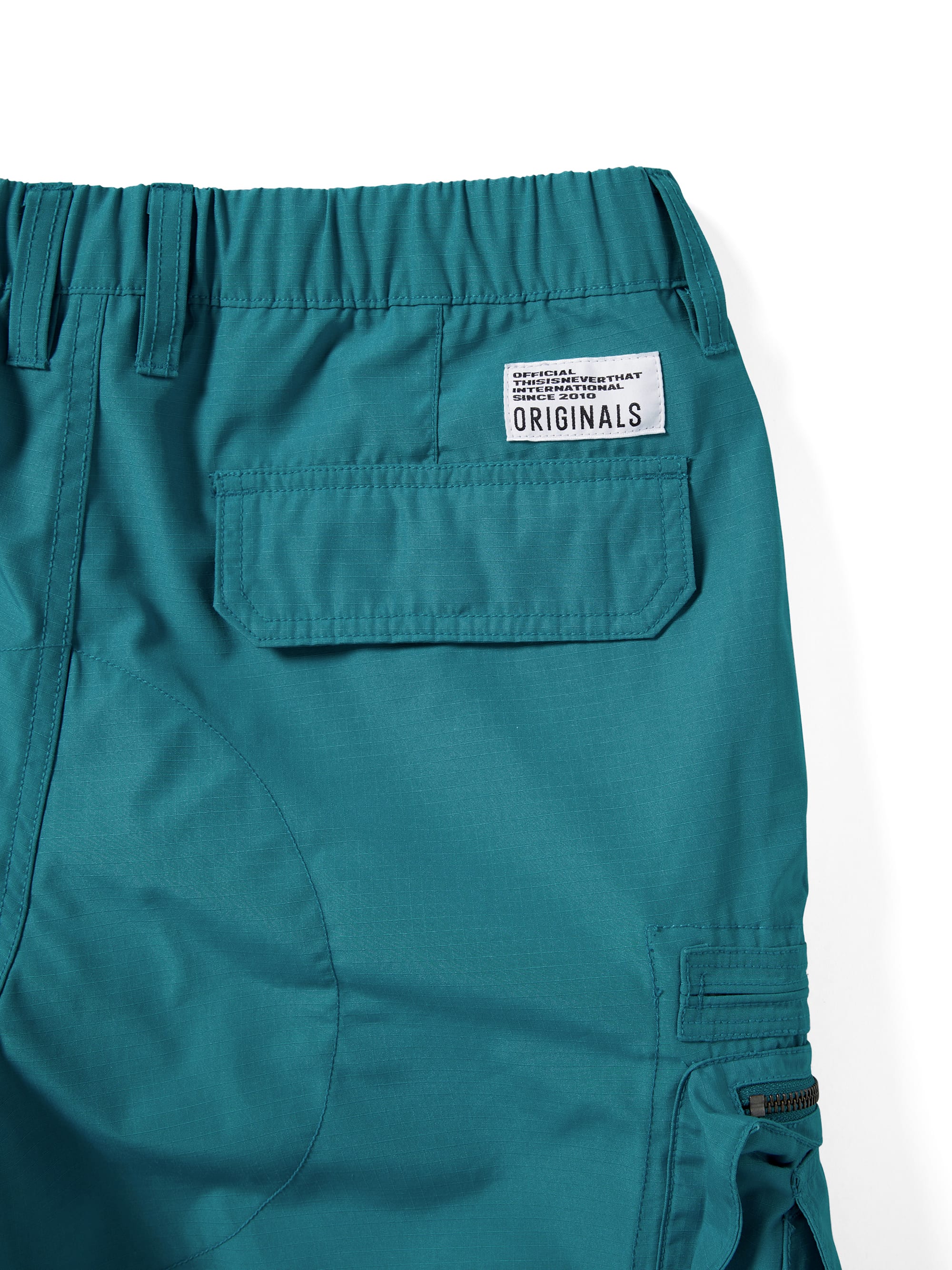 thisisneverthat - Crazy Multi Zip Pant (Turquoise) product image 3 | TRAB K-Fashion Australia