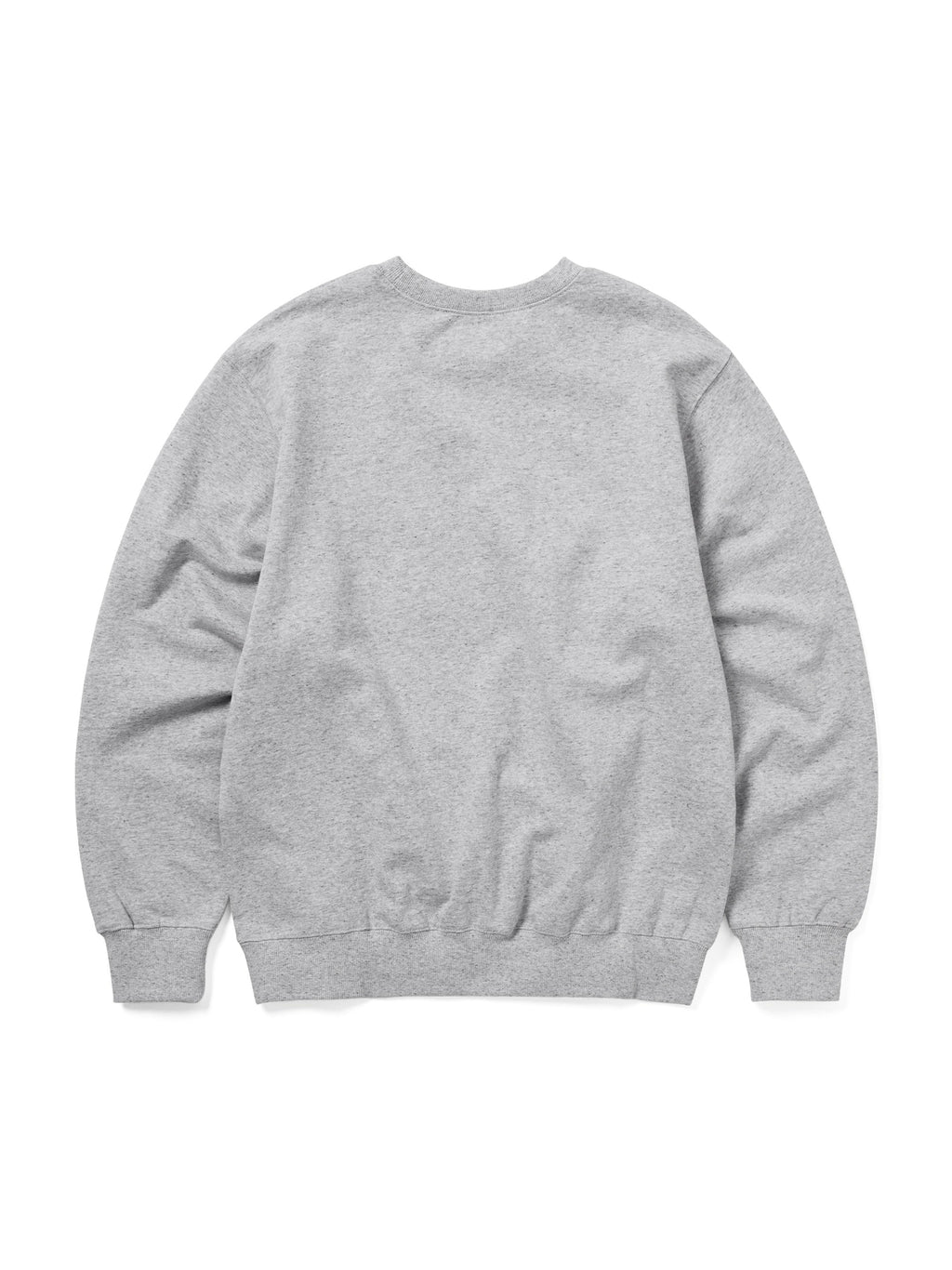 thisisneverthat - Cross Stitched Crewneck (Heather Grey) product image 3 | TRAB K-Fashion Australia
