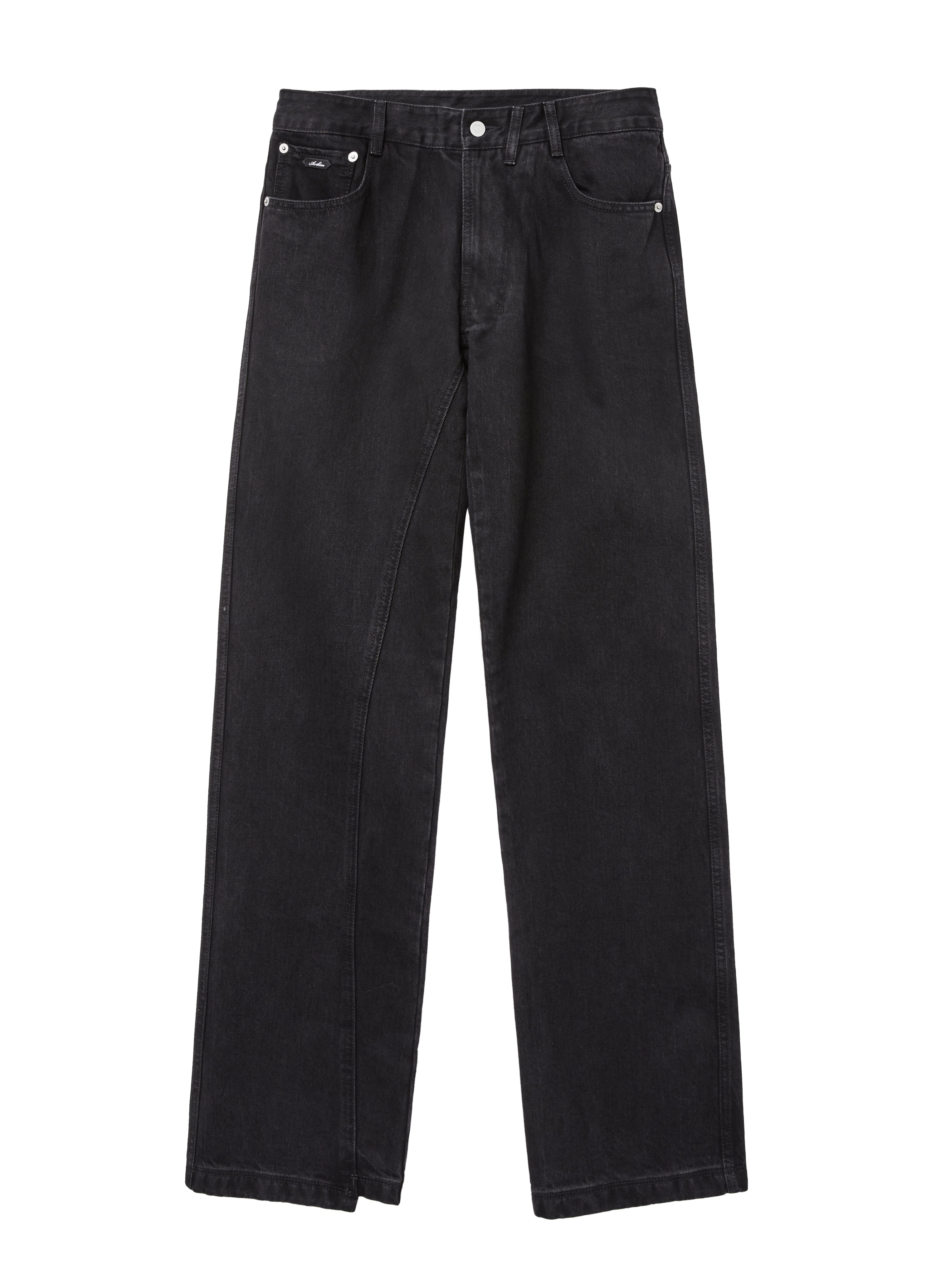 Post Archive Faction - Curved Jeans (Black) product image 1 | TRAB K-Fashion Australia