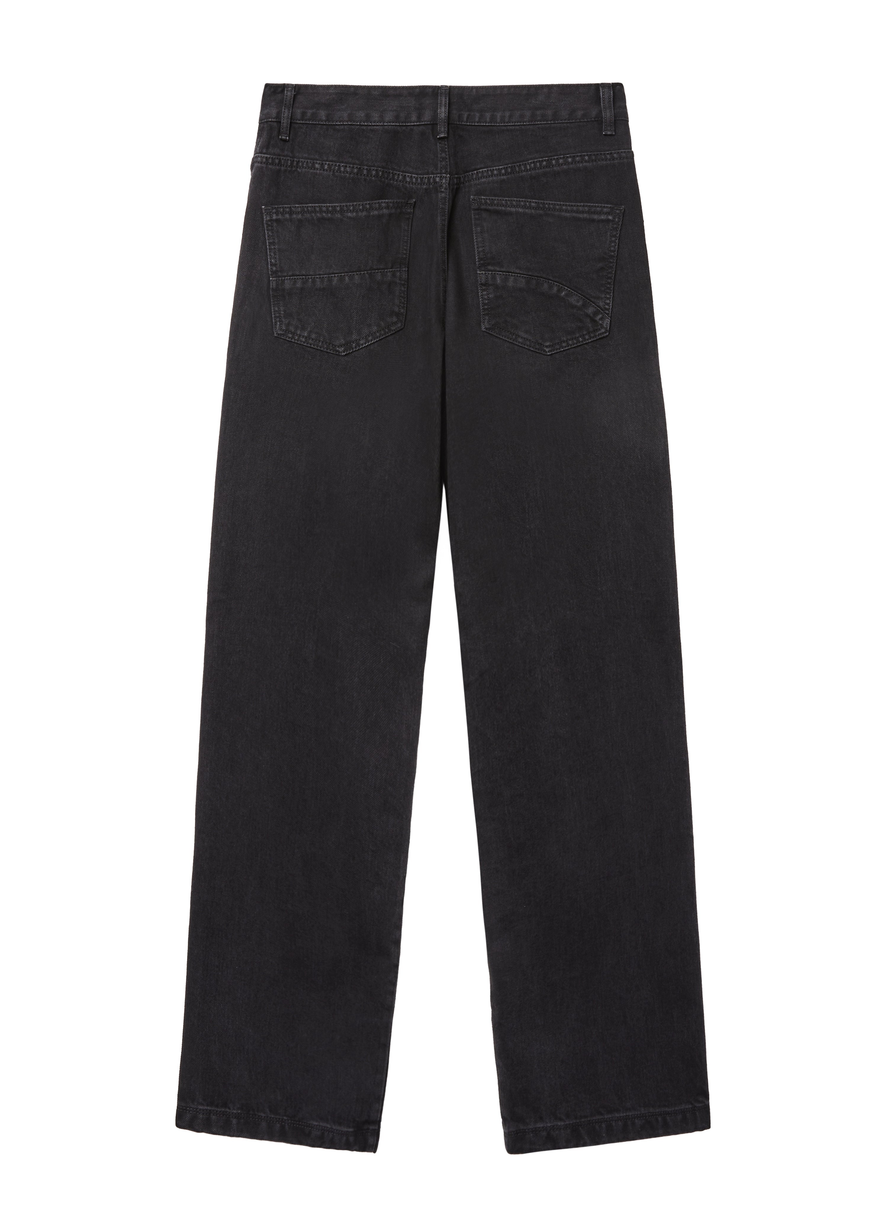 Post Archive Faction - Curved Jeans (Black) product image 2 | TRAB K-Fashion Australia