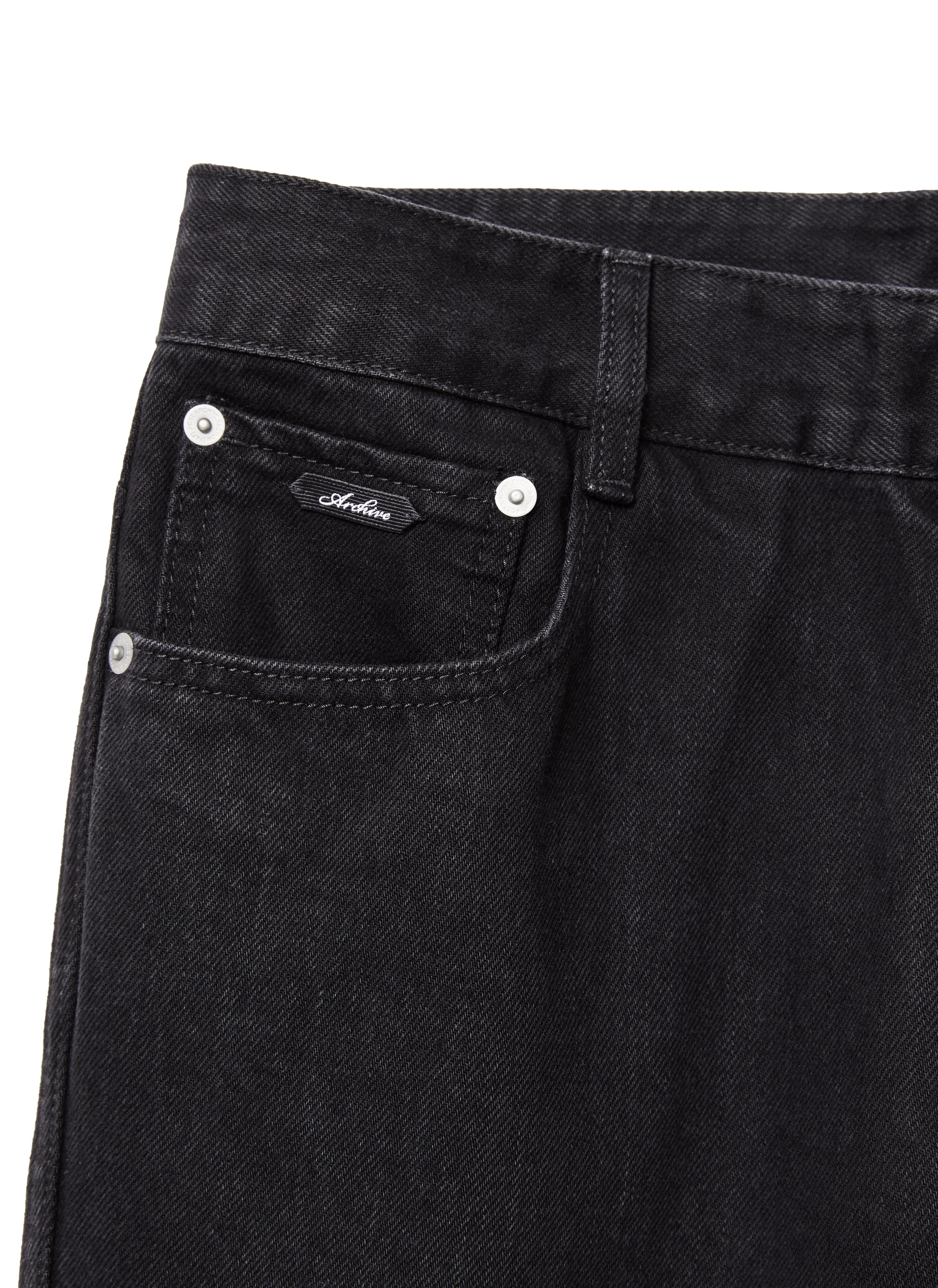 Post Archive Faction - Curved Jeans (Black) product image 5 | TRAB K-Fashion Australia