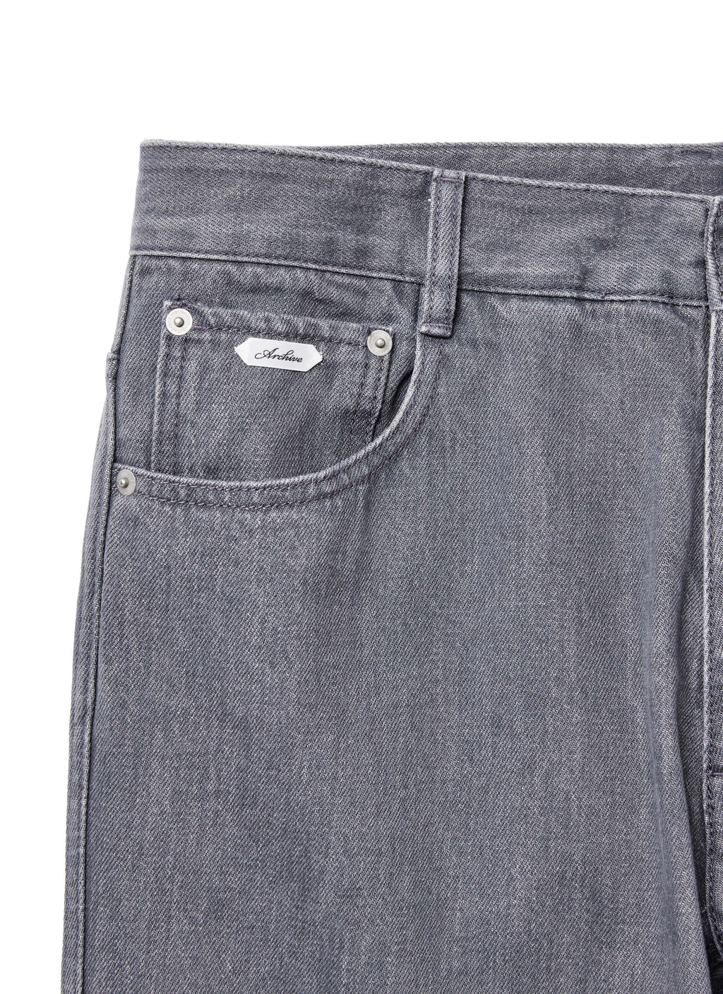 Post Archive Faction - Curved Jeans (Grey) product image 5 | TRAB K-Fashion Australia