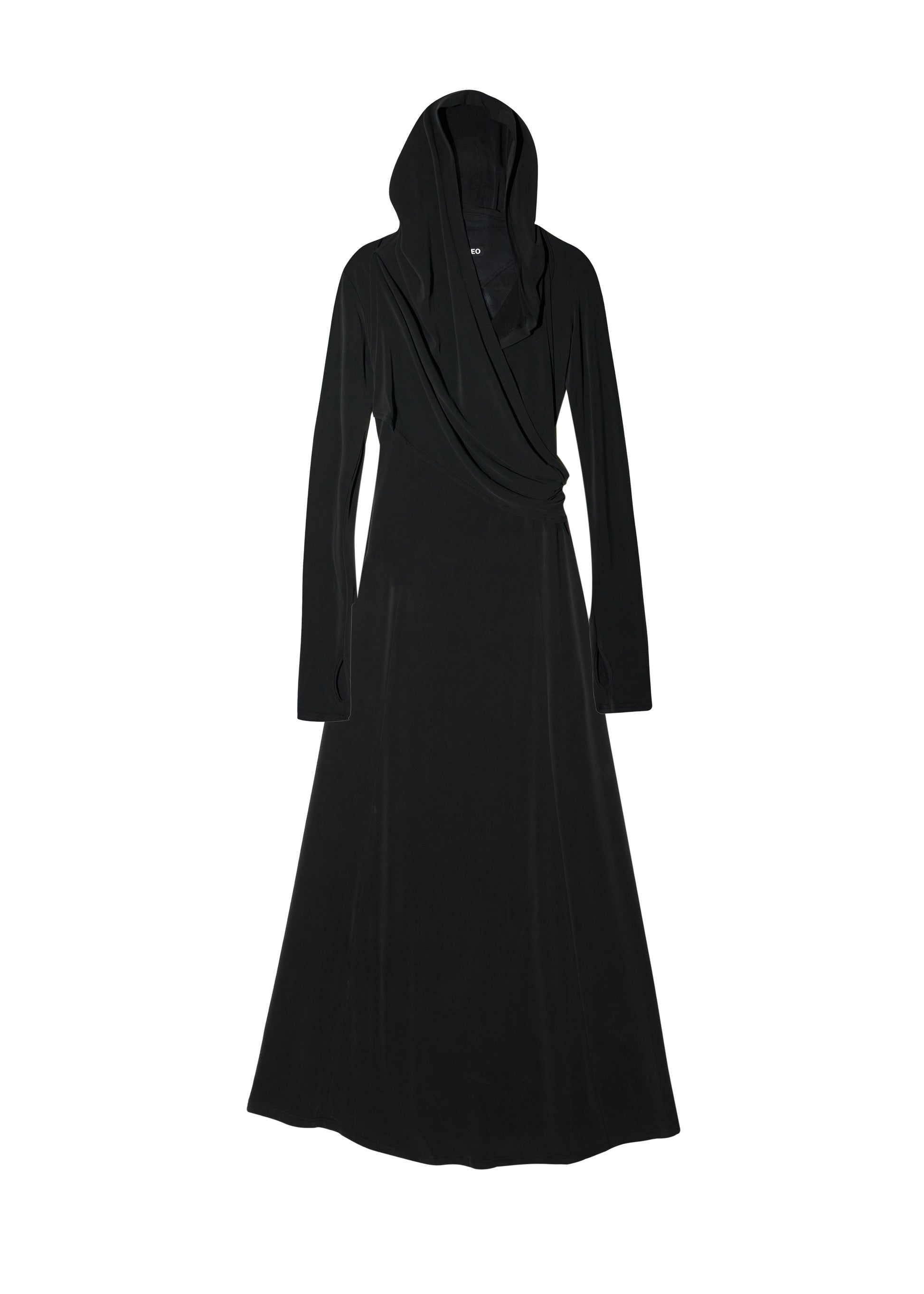 Hyein Seo - Hooded Long Dress (Black) product image 7 | TRAB K-Fashion Australia