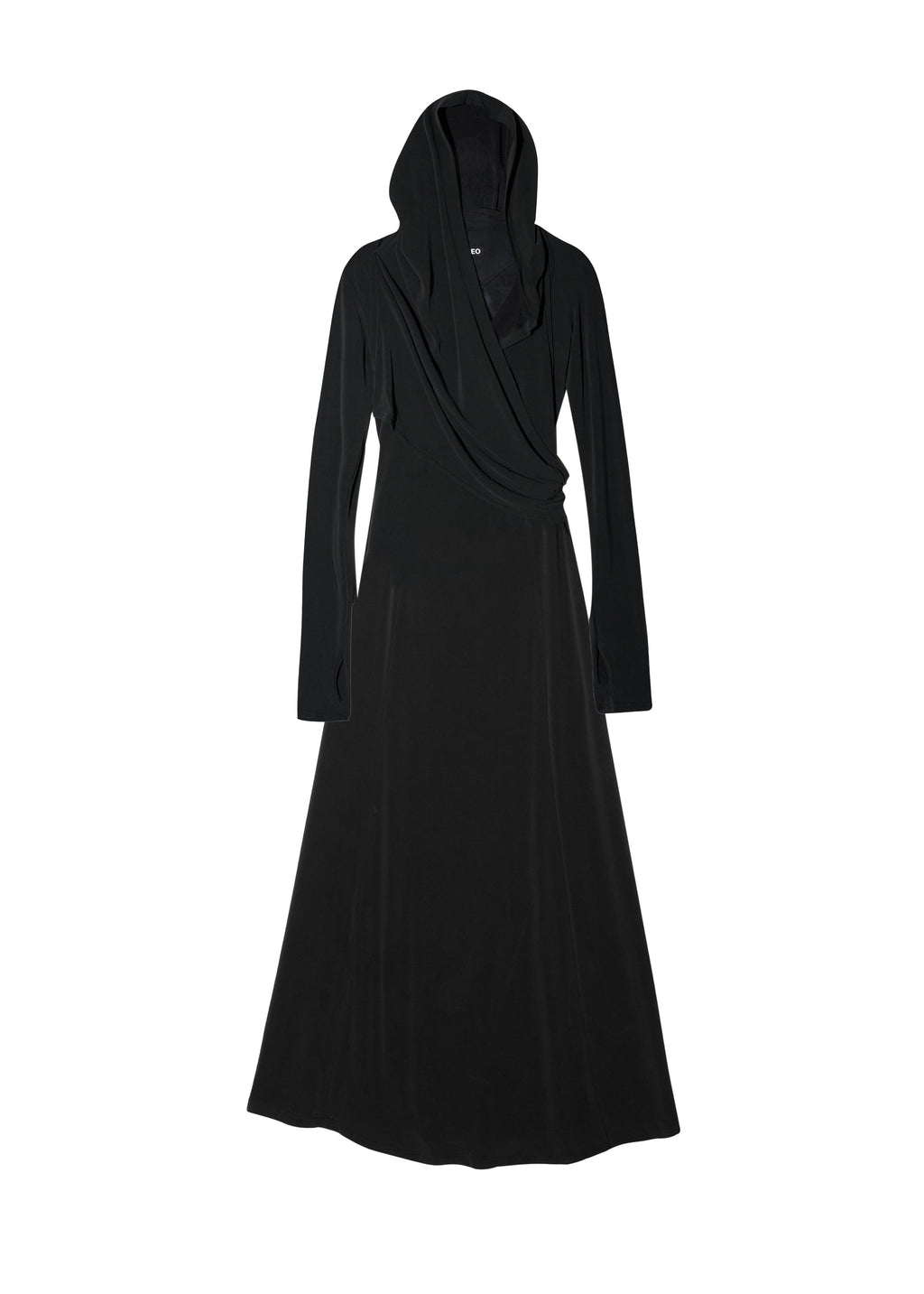 Hyein Seo - Hooded Long Dress (Black) product image 7 | TRAB K-Fashion Australia