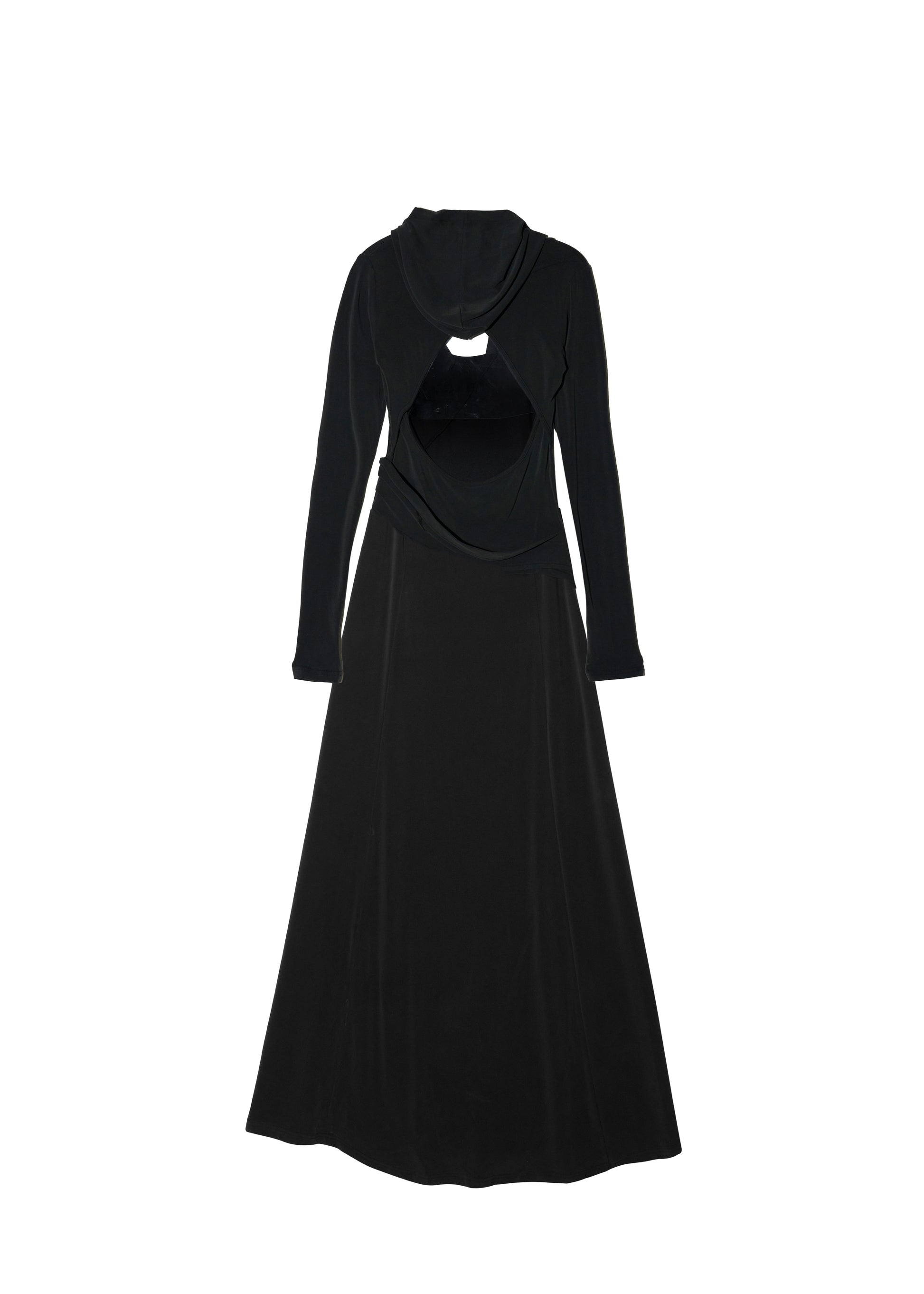 Hyein Seo - Hooded Long Dress (Black) product image 8 | TRAB K-Fashion Australia