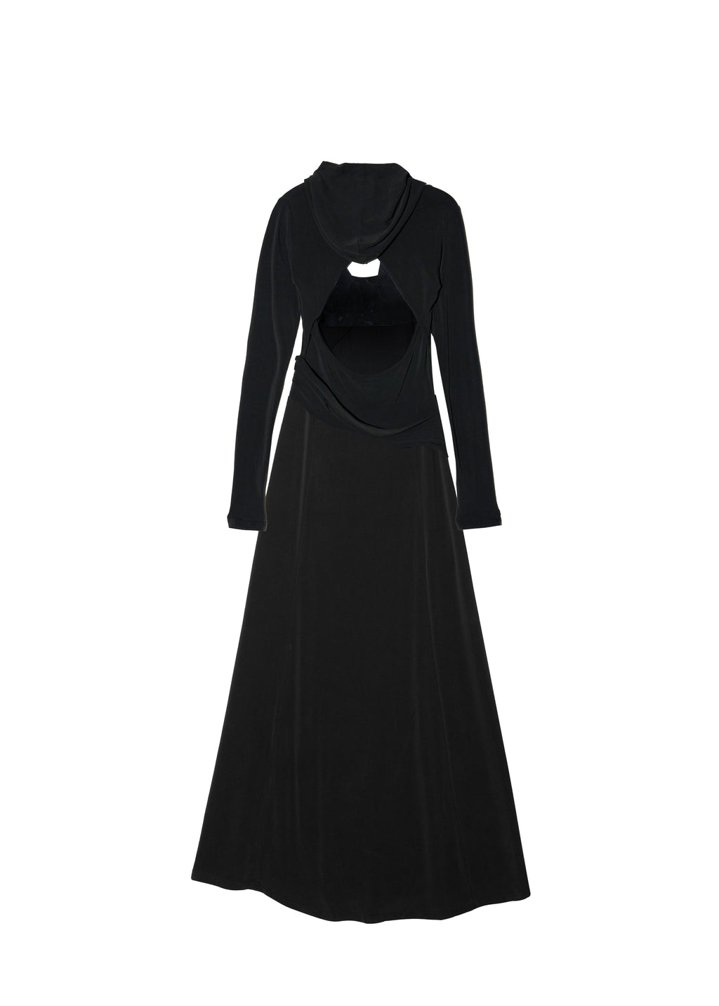 Hyein Seo - Hooded Long Dress (Black) product image 8 | TRAB K-Fashion Australia