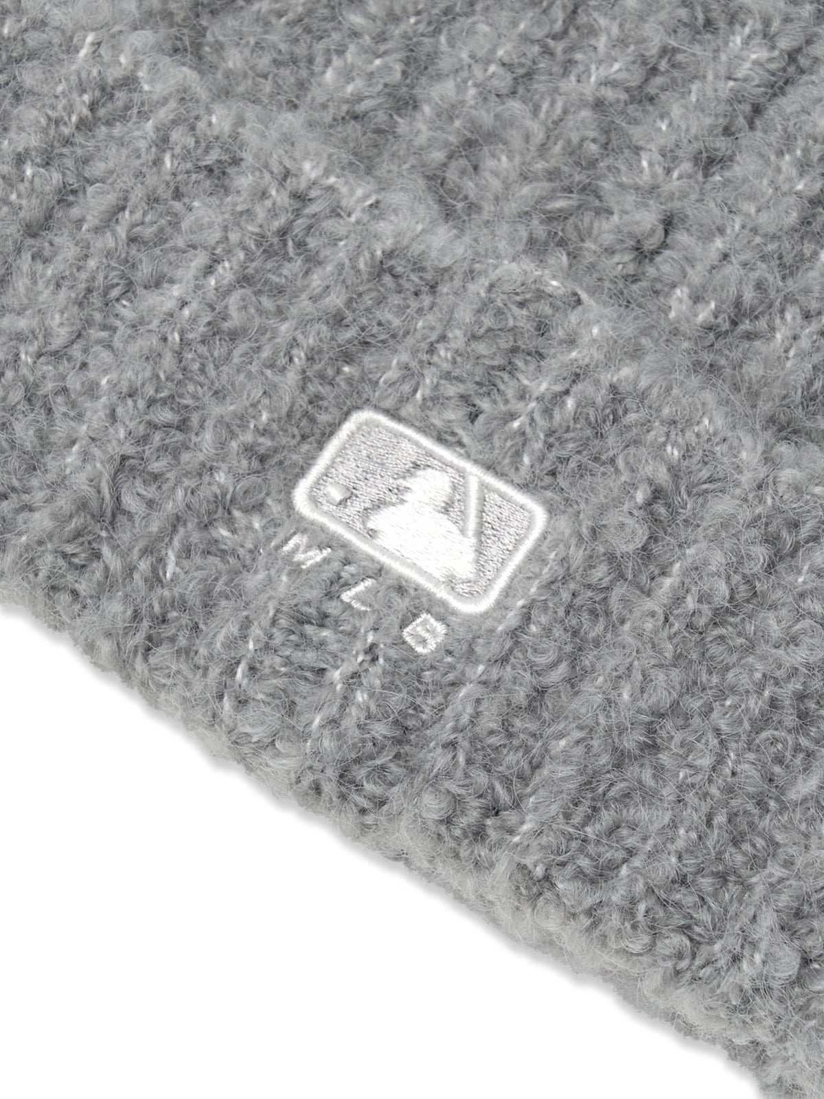 MLB Korea - MLB Plush Meow Beanie Chicago White Sox (Gray) product image 5 | TRAB K-Fashion Australia