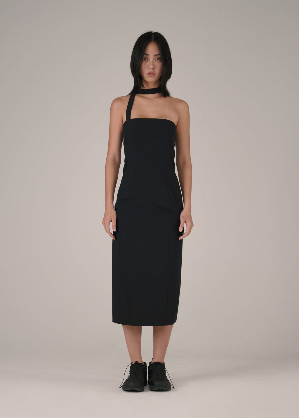 Hyein Seo - Choker Long Dress (Black) product image 1 | TRAB K-Fashion Australia