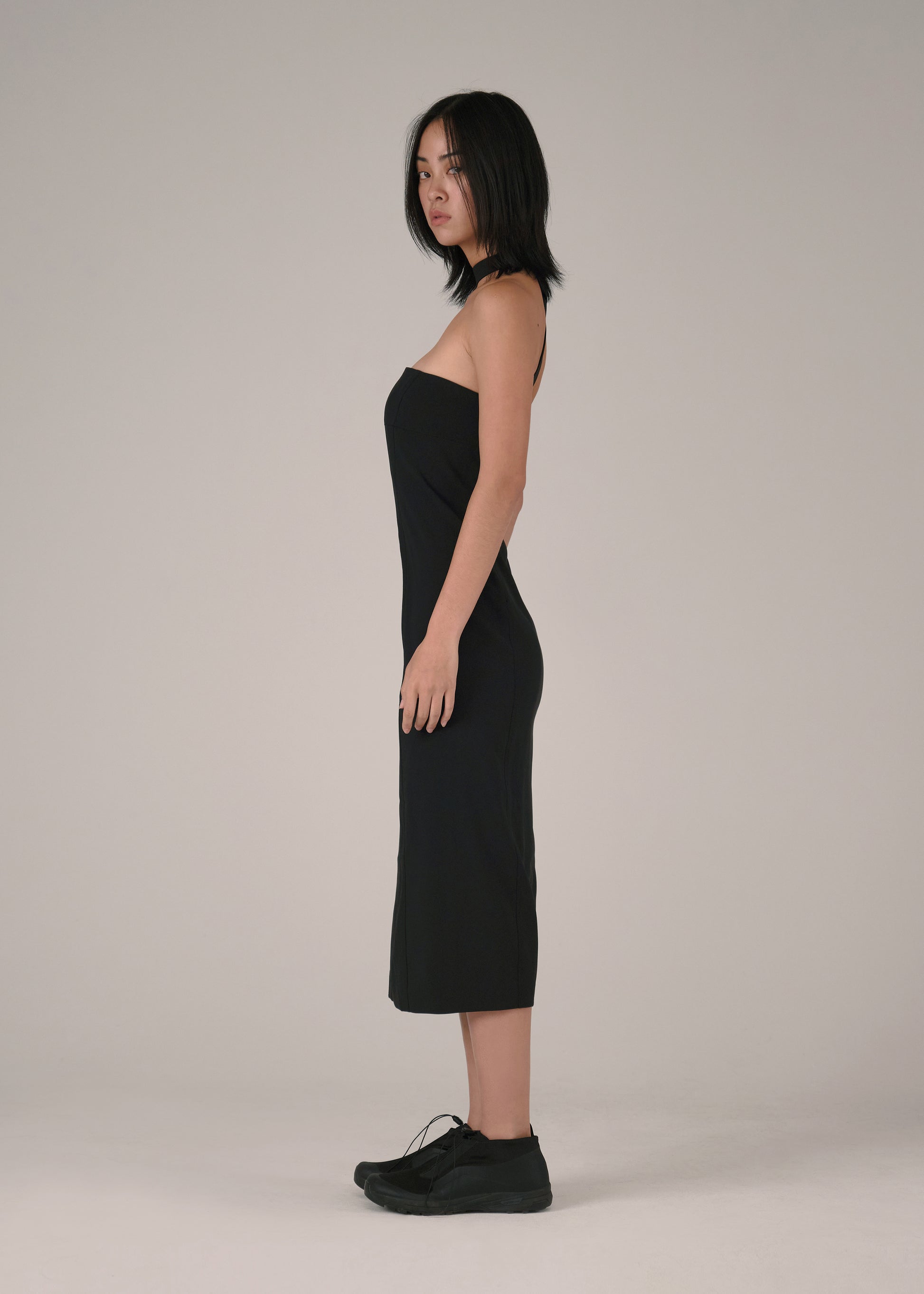 Hyein Seo - Choker Long Dress (Black) product image 2 | TRAB K-Fashion Australia