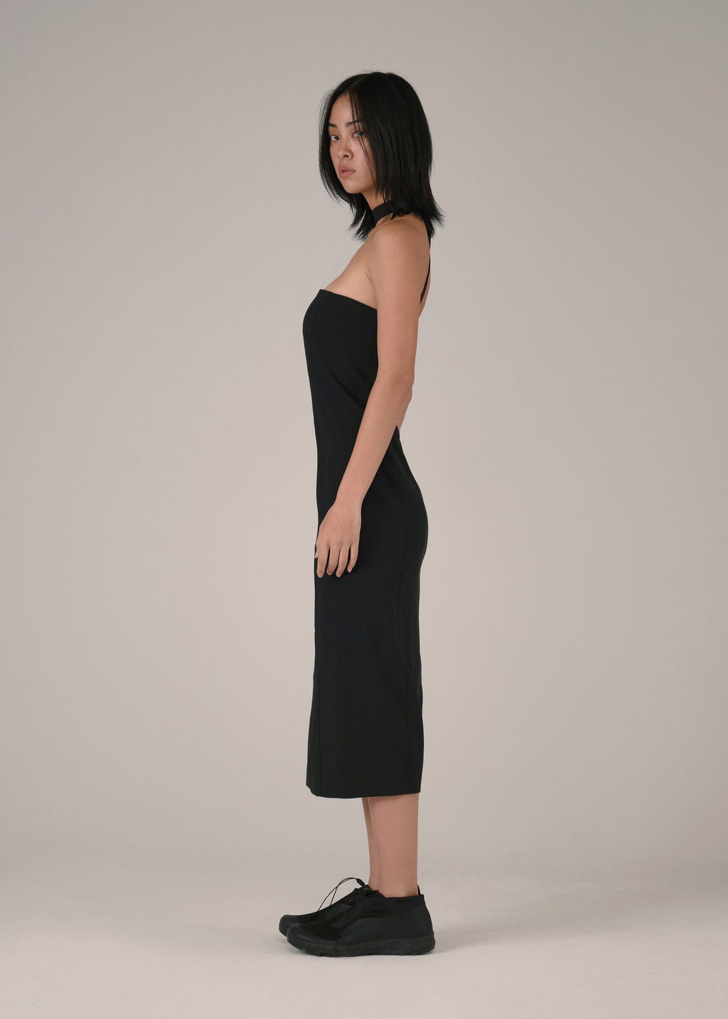 Hyein Seo - Choker Long Dress (Black) product image 2 | TRAB K-Fashion Australia