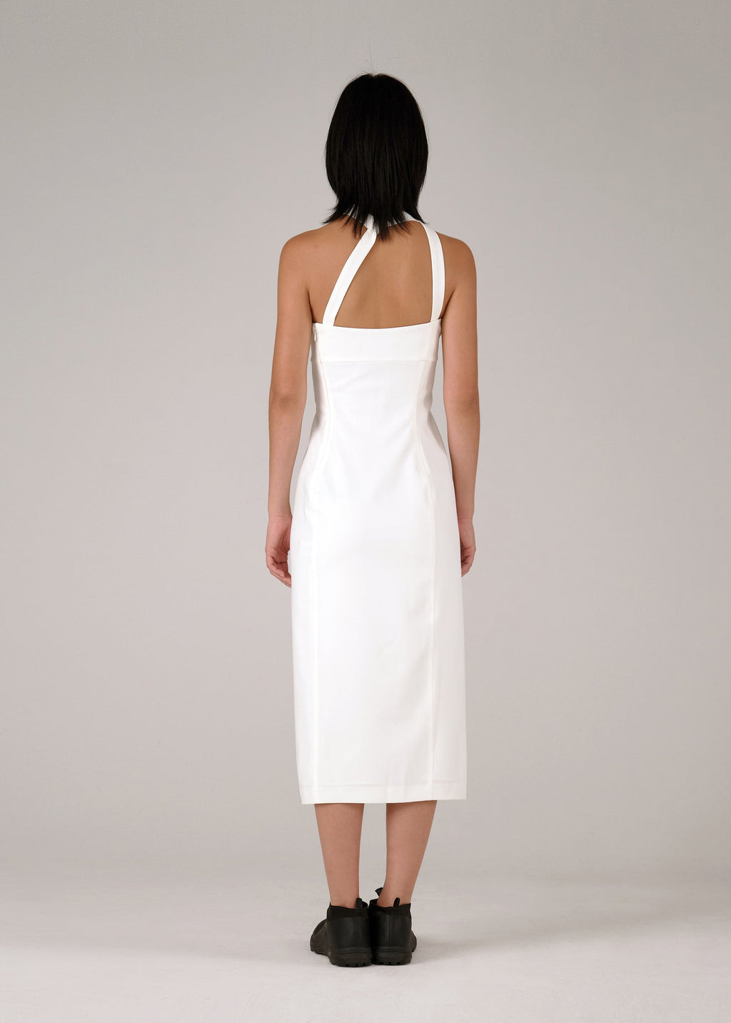 Hyein Seo - Choker Long Dress (White) product image 3 | TRAB K-Fashion Australia
