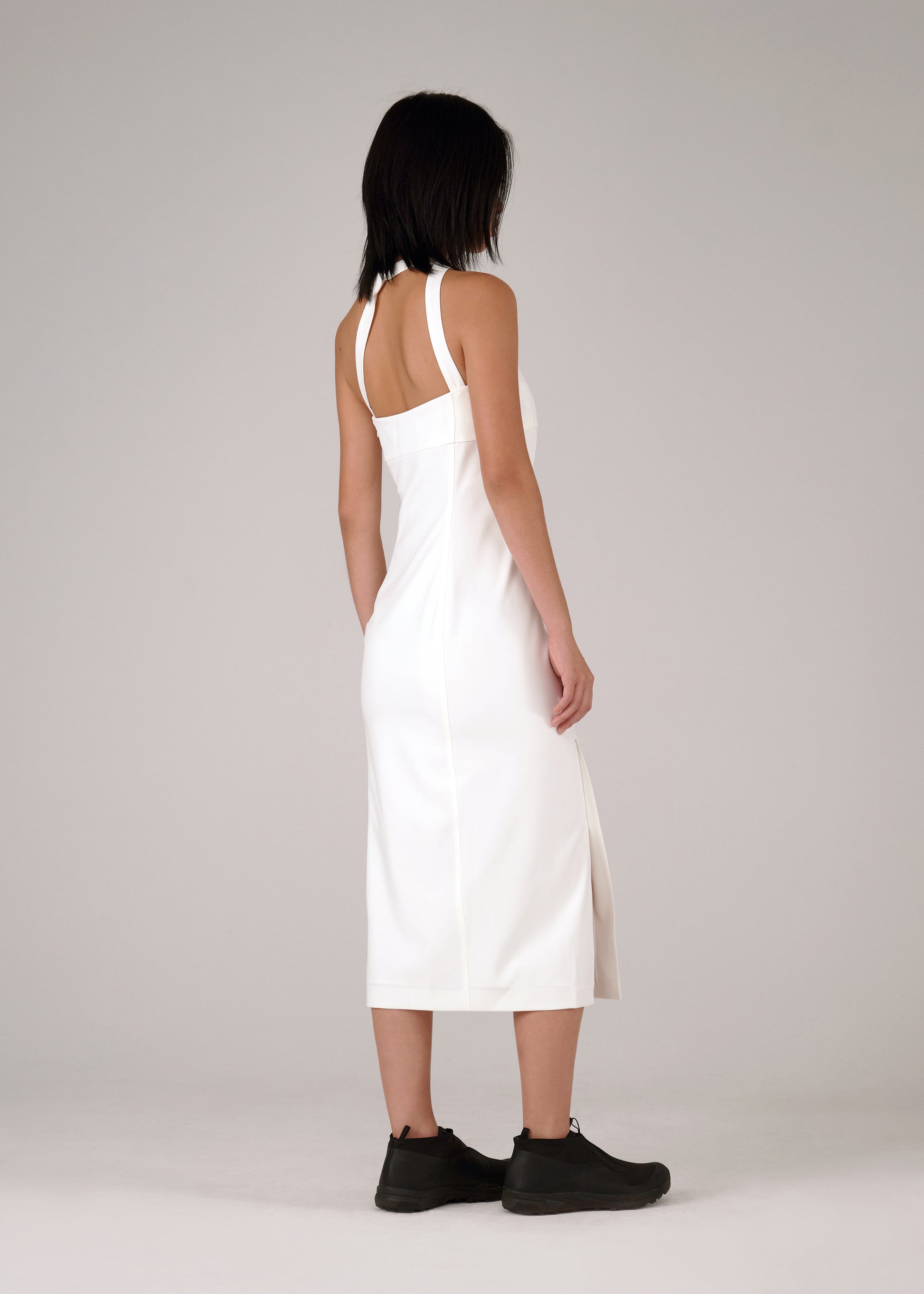 Hyein Seo - Choker Long Dress (White) product image 2 | TRAB K-Fashion Australia
