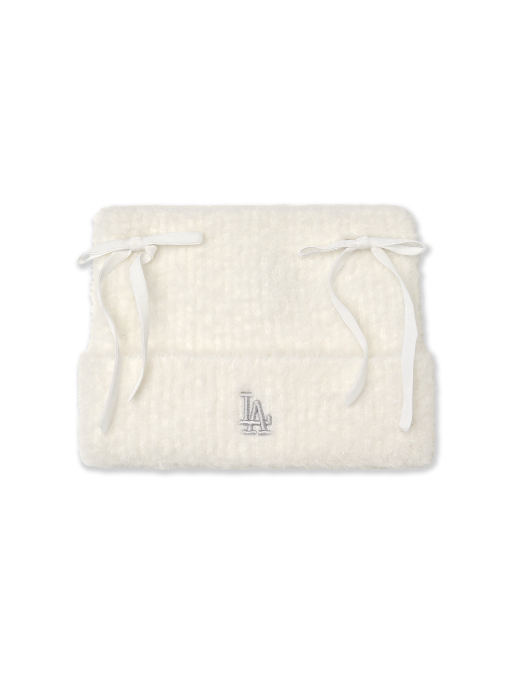 MLB Korea - MLB Ribbon Meow Beanie LA Dodgers (Cream) product image 2 | TRAB K-Fashion Australia