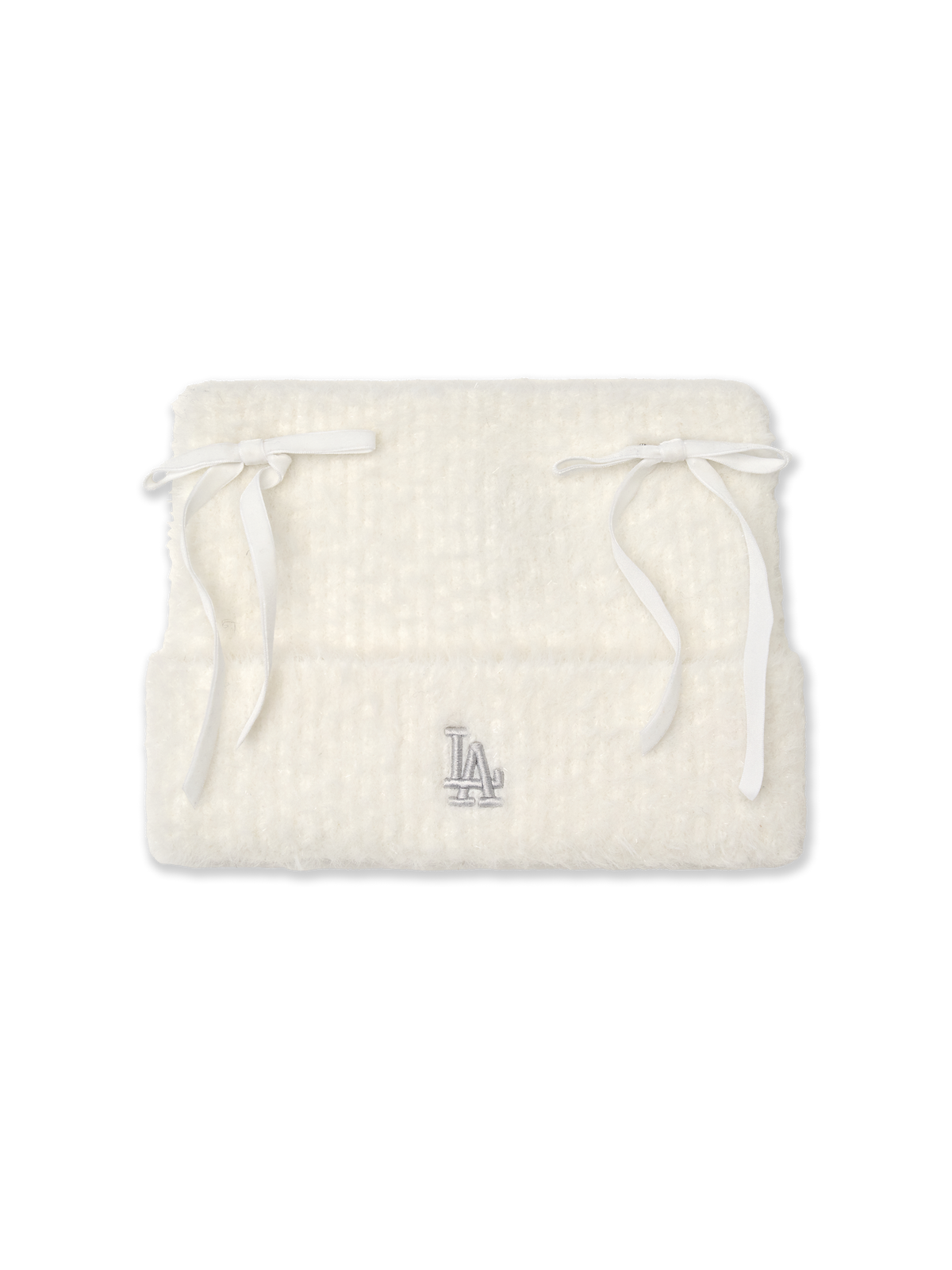 MLB Korea - MLB Ribbon Meow Beanie LA Dodgers (Cream) product image 2 | TRAB K-Fashion Australia