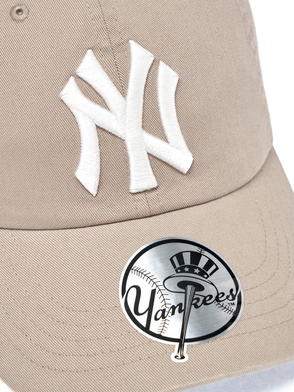 MLB Korea - MLB Signature Unstructured Ball Cap New York Yankees (Beige) product image 9 | TRAB K-Fashion Australia
