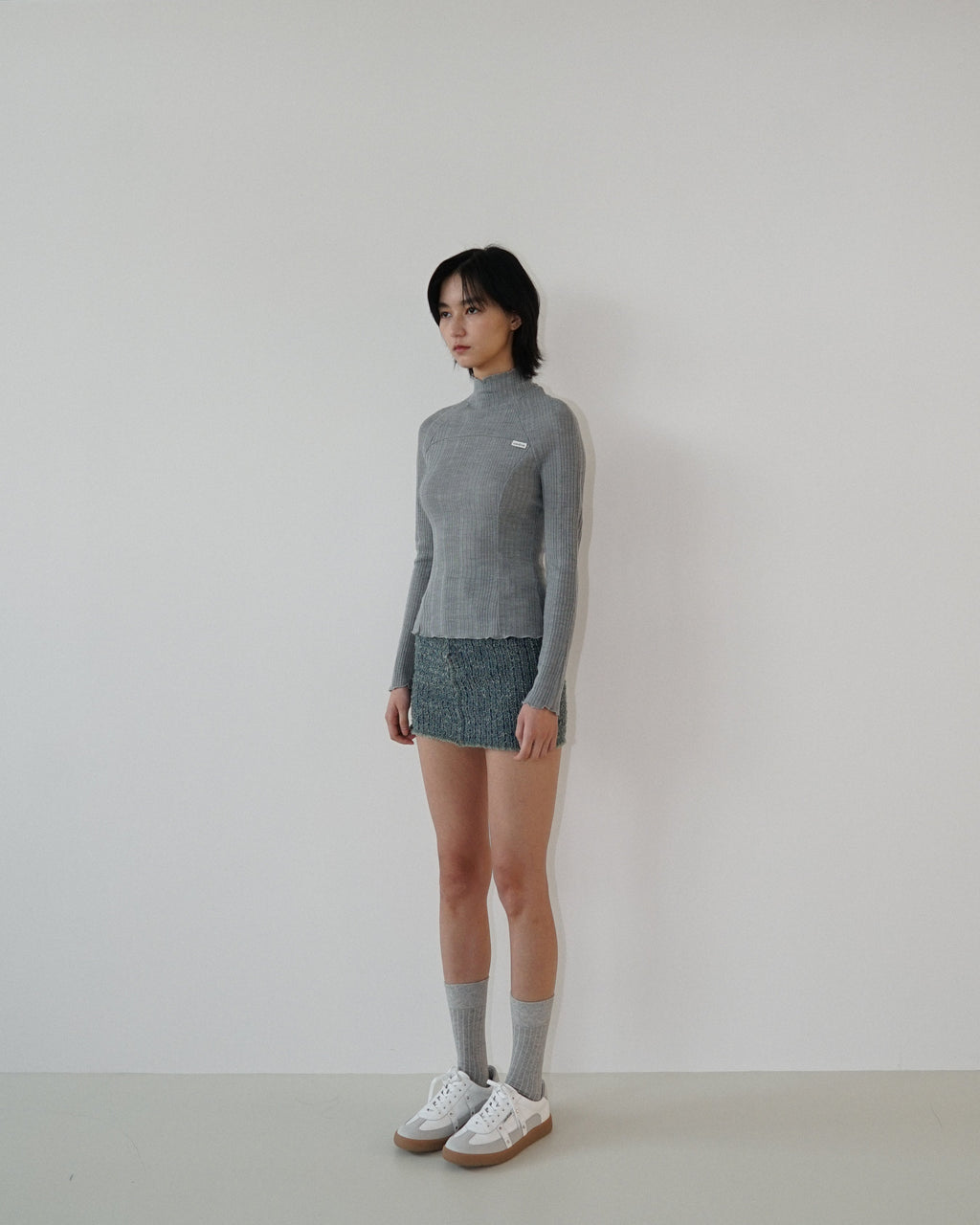 Kimhe Kim - Gabriel Knit (Grey) product image 2 | TRAB K-Fashion Australia