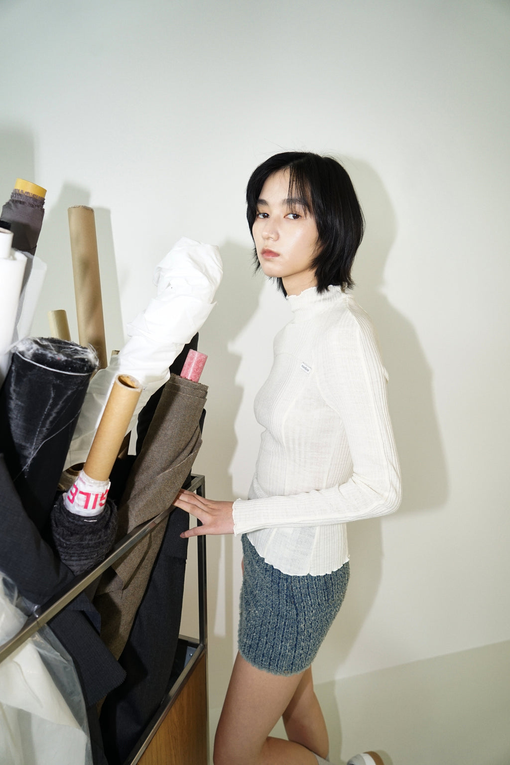 Kimhe Kim - Gabriel Knit (Ivory) product image 7 | TRAB K-Fashion Australia