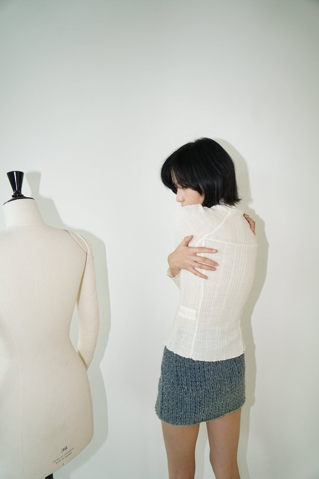 Kimhe Kim - Gabriel Knit (Ivory) product image 10 | TRAB K-Fashion Australia