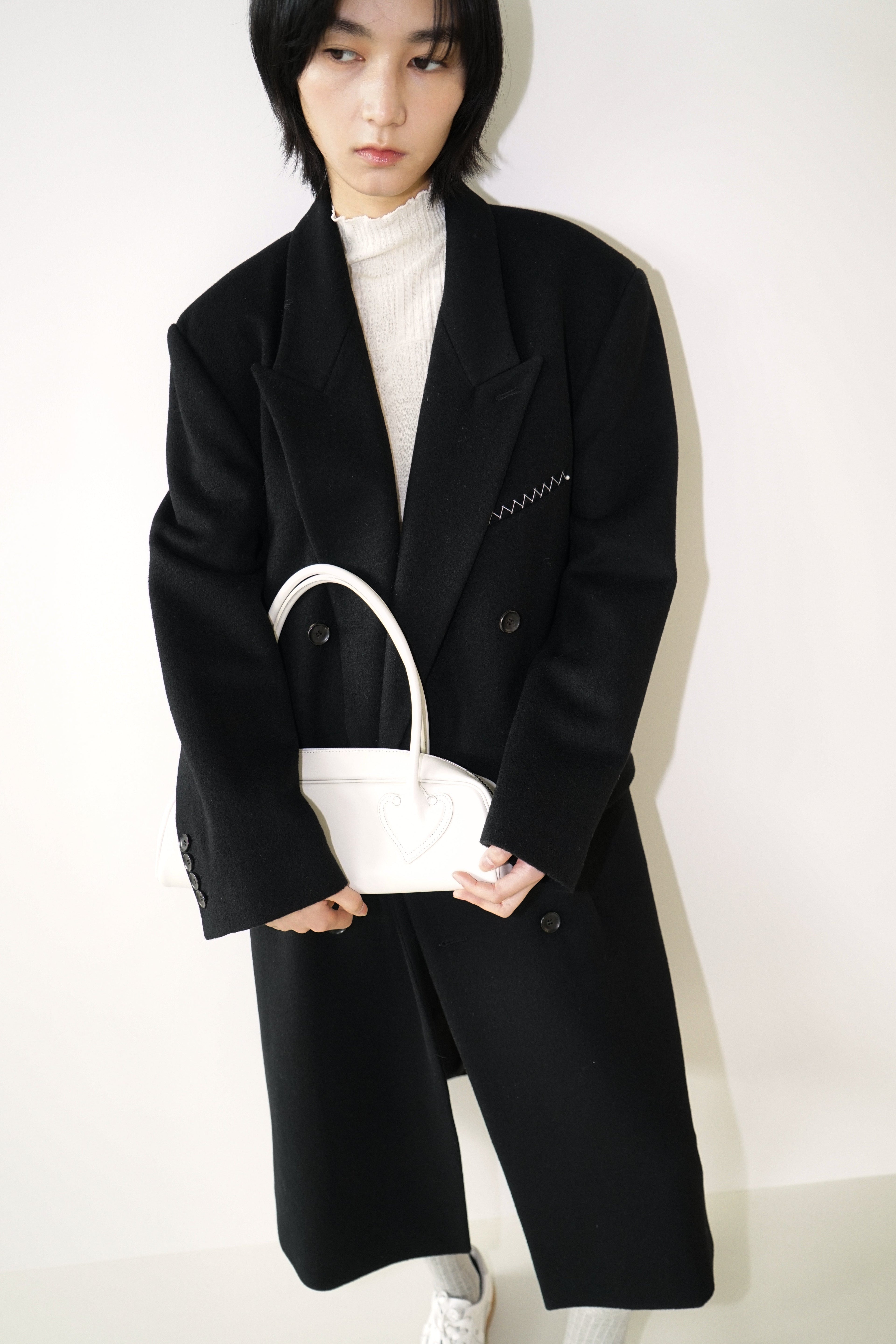 Kimhe Kim - Daniel Double Brestead Coat (Black) product image 11 | TRAB K-Fashion Australia