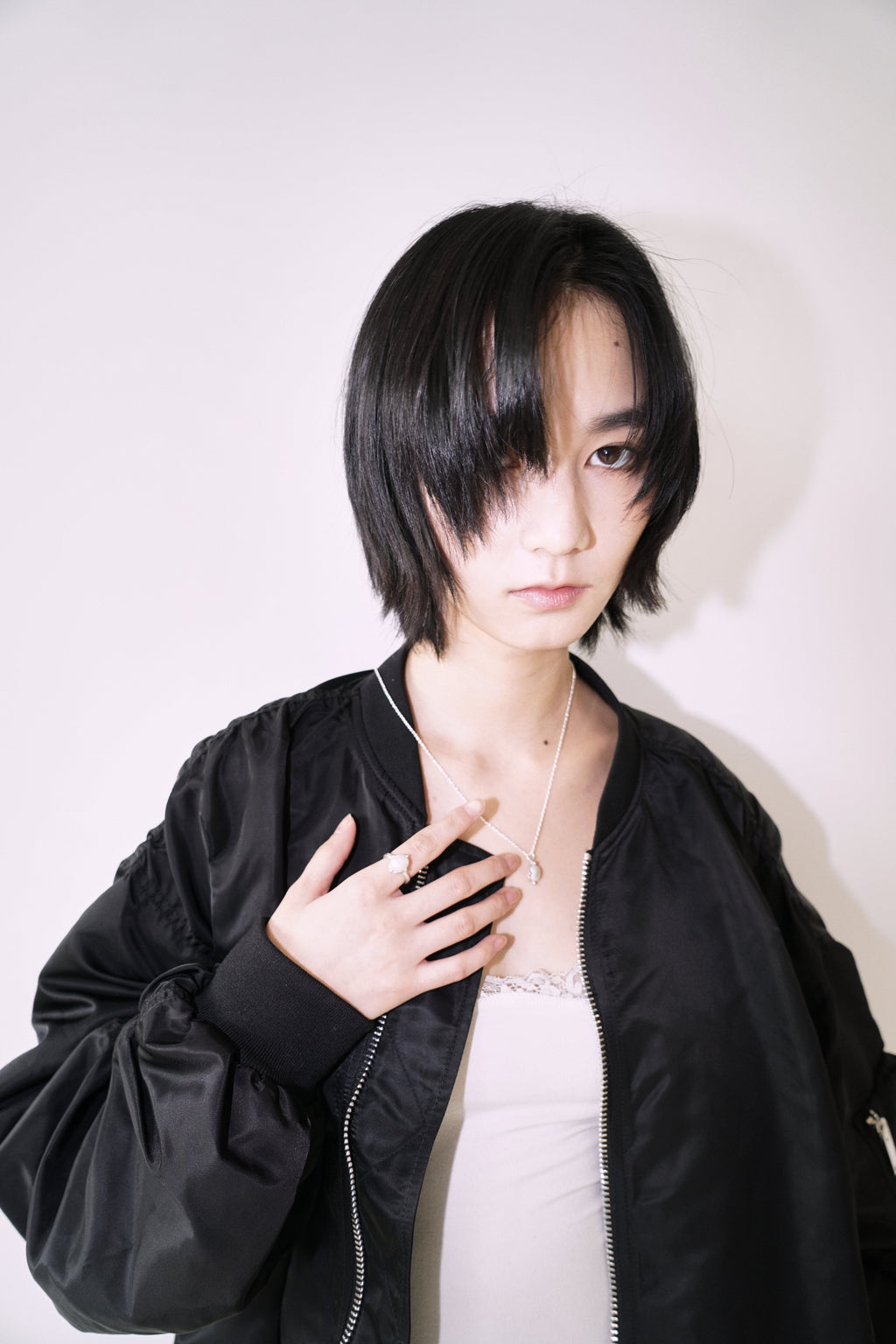 Kimhe Kim - Atelier Kimhekim Bomber Jacket (Black) product image 7 | TRAB K-Fashion Australia