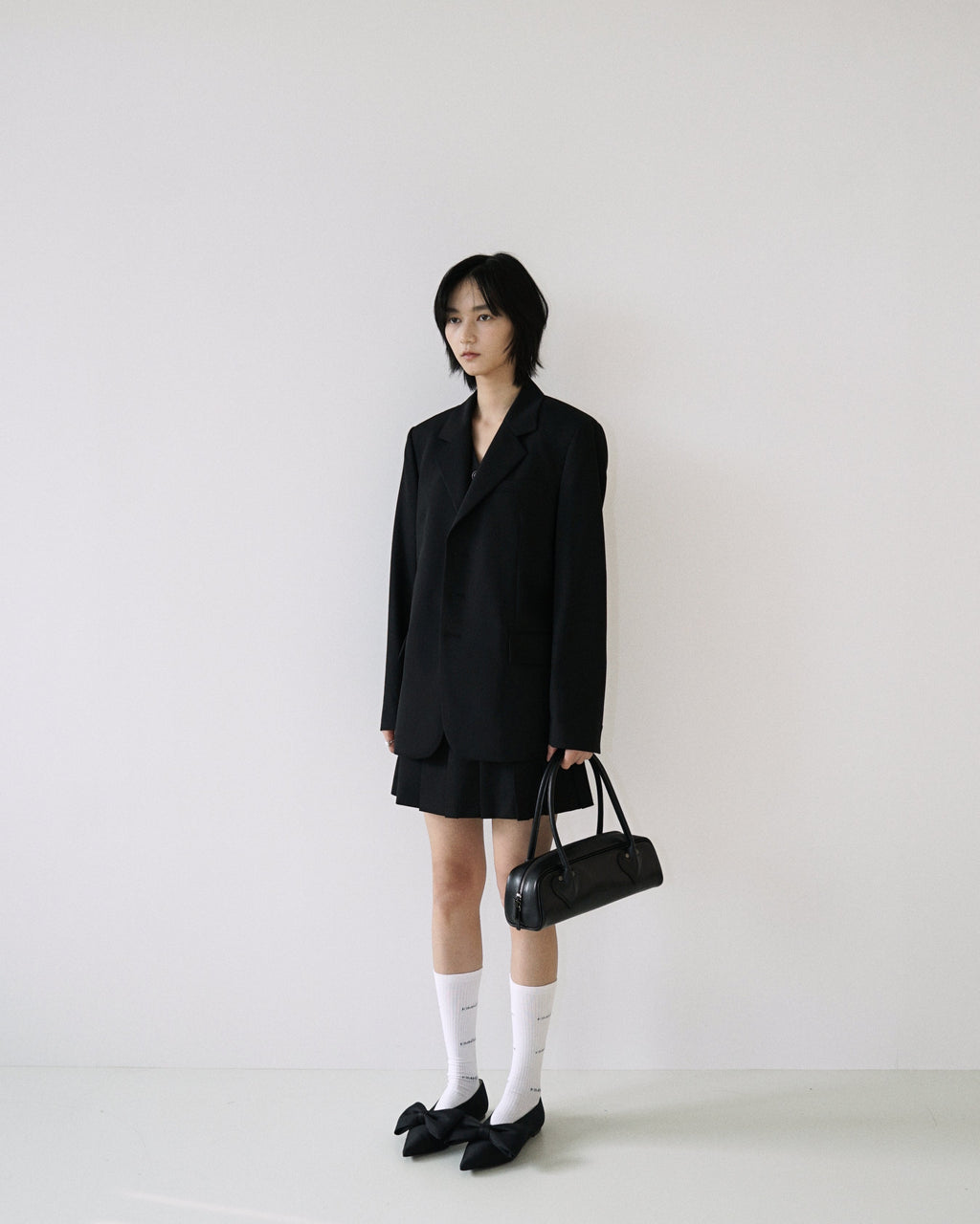 Kimhe Kim - Ella String Tailoring Jacket (Black) product image 3 | TRAB K-Fashion Australia