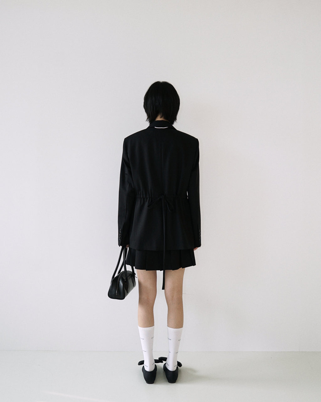 Kimhe Kim - Ella String Tailoring Jacket (Black) product image 5 | TRAB K-Fashion Australia
