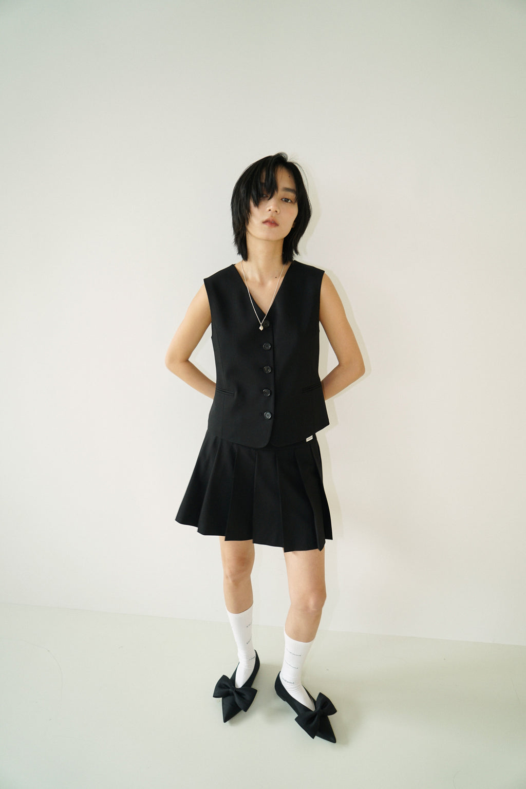Kimhe Kim - Ella Vest (Black) product image 9 | TRAB K-Fashion Australia