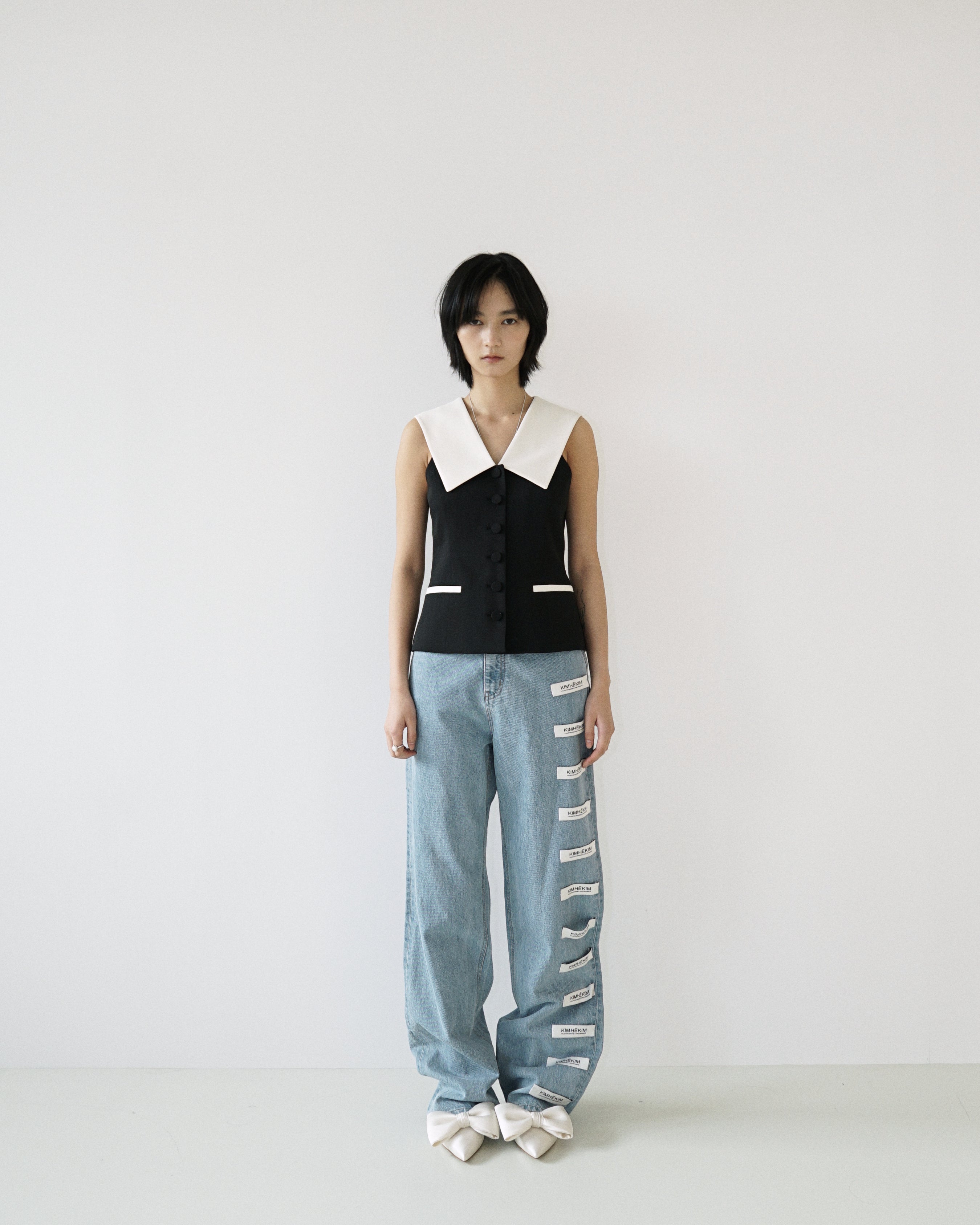 Kimhe Kim - Sarah Label Jeans (Sky Blue) product image 8 | TRAB K-Fashion Australia