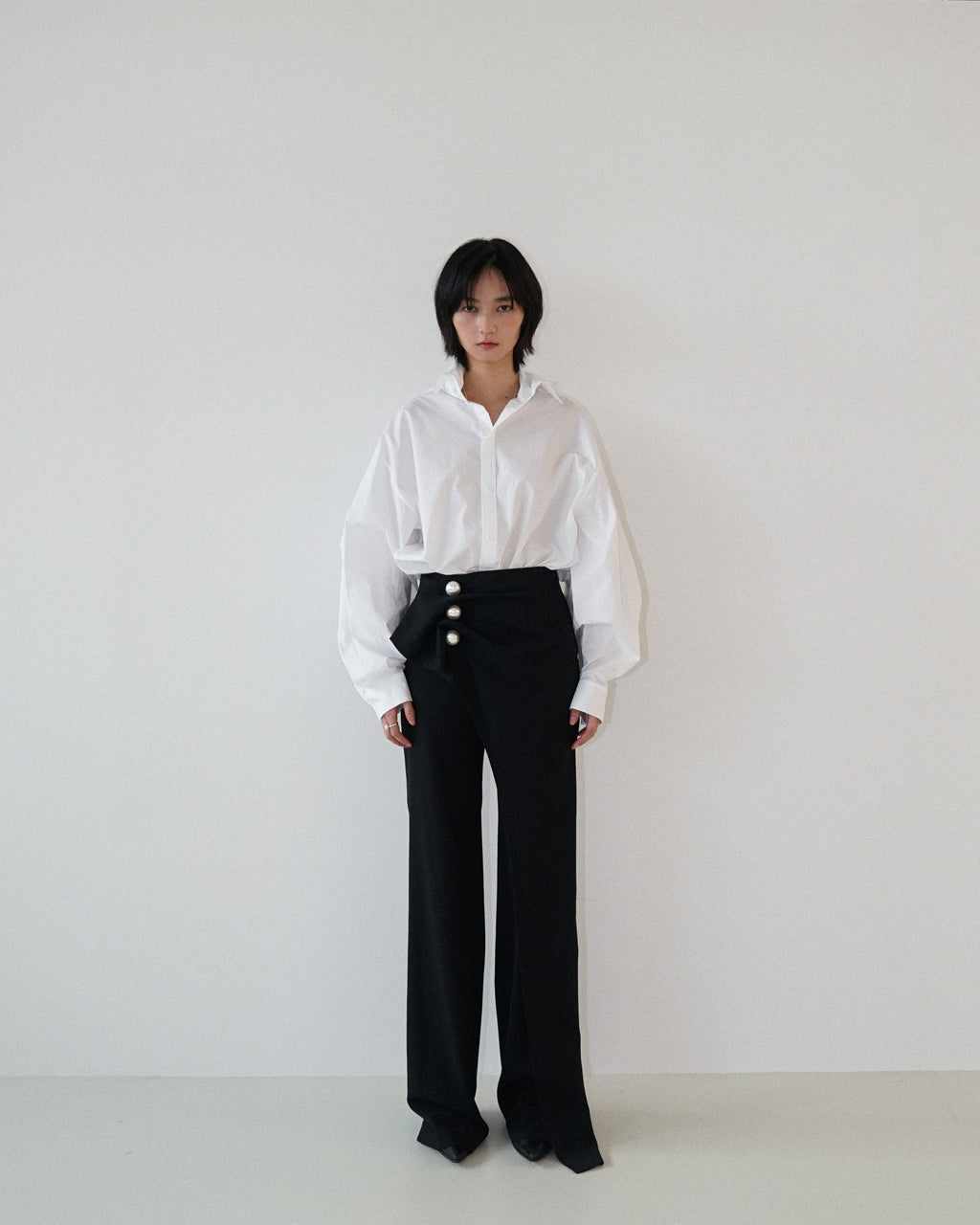 Kimhe Kim - Venus Wrap Pants (Black) product image 2 | TRAB K-Fashion Australia