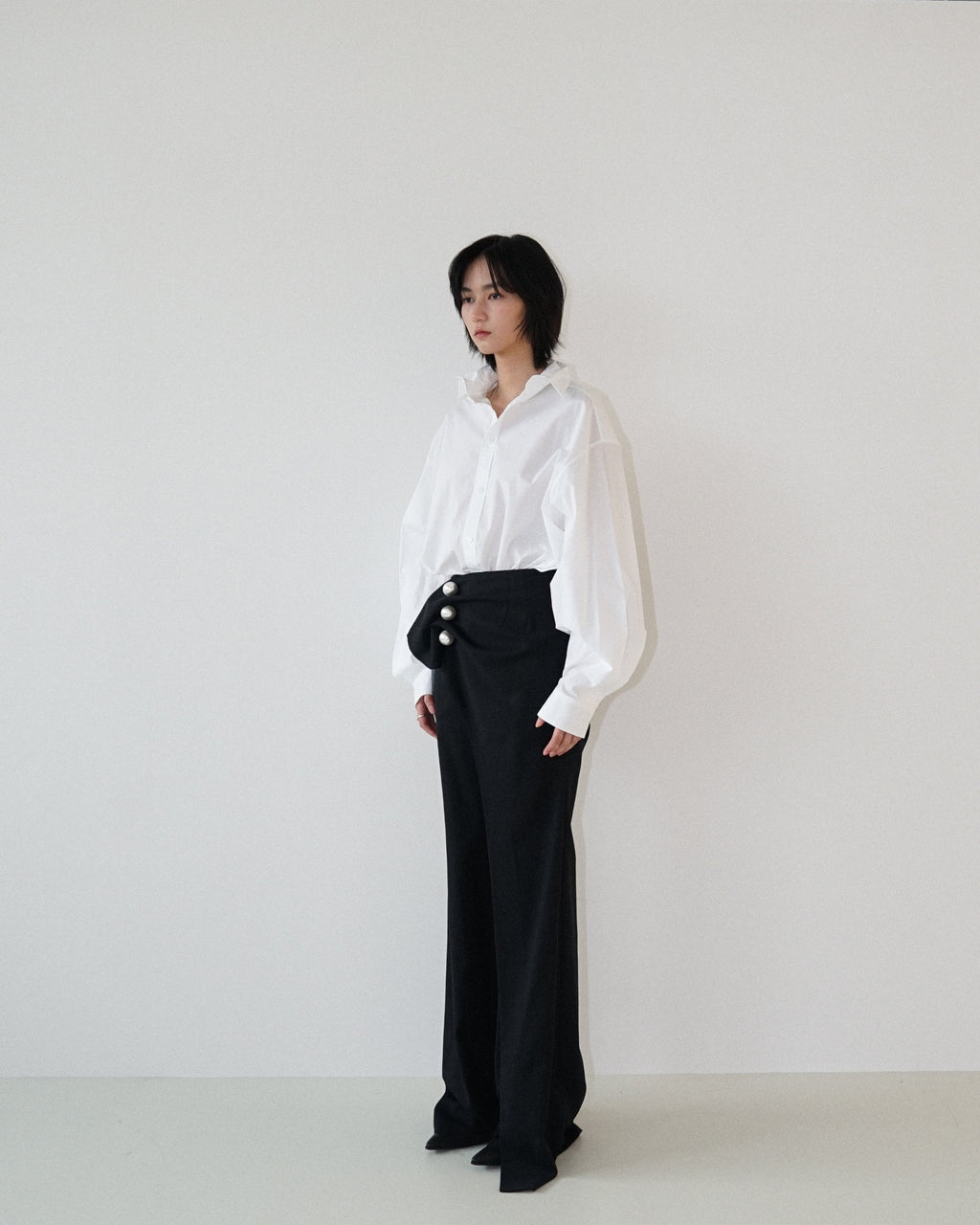 Kimhe Kim - Venus Wrap Pants (Black) product image 5 | TRAB K-Fashion Australia