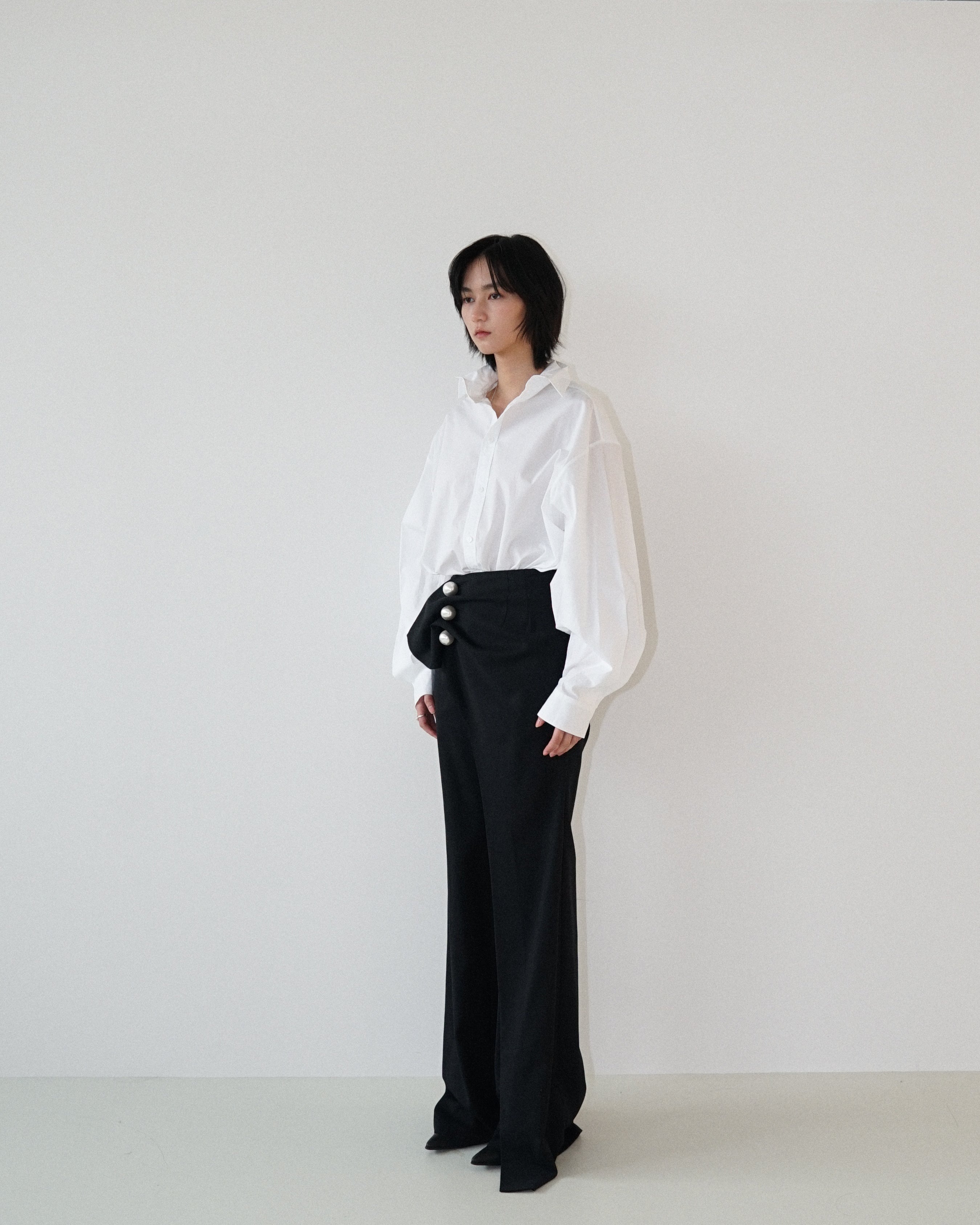 Kimhe Kim - Venus Wrap Pants (Black) product image 5 | TRAB K-Fashion Australia