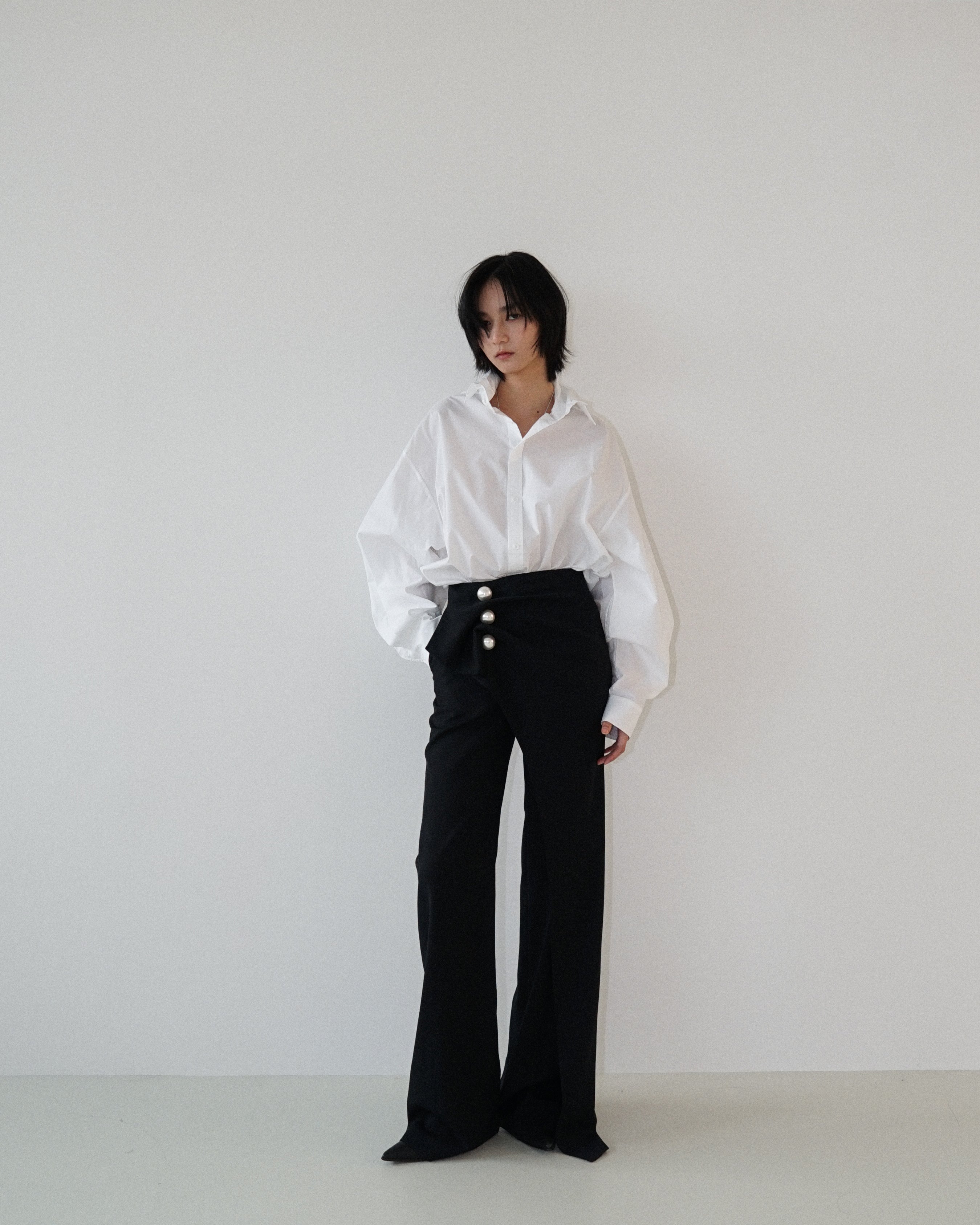 Kimhe Kim - Venus Wrap Pants (Black) product image 8 | TRAB K-Fashion Australia