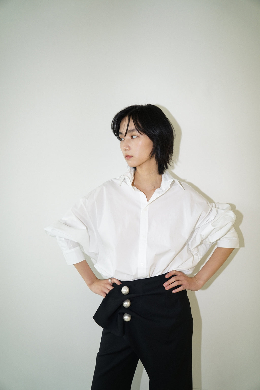 Kimhe Kim - Venus Wrap Pants (Black) product image 3 | TRAB K-Fashion Australia