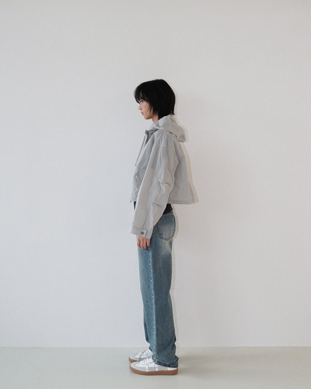 Kimhe Kim - Sacha Wind Breaker Jacket (Mint) product image 3 | TRAB K-Fashion Australia
