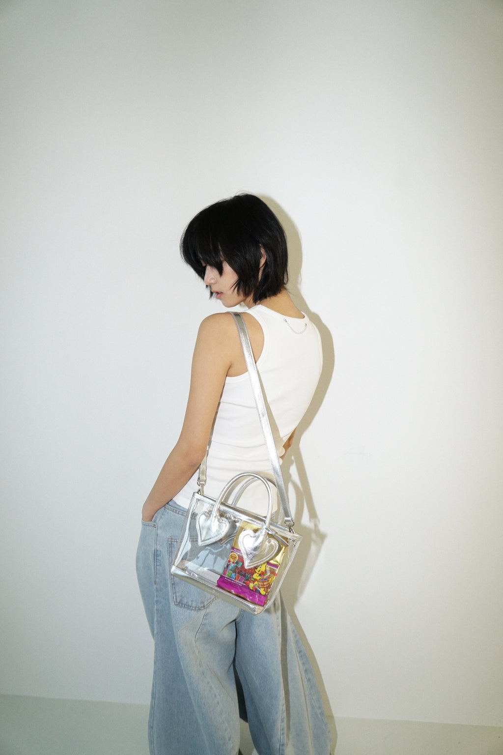 Kimhe Kim - Balloon Denim Pants (Sky Blue) product image 7 | TRAB K-Fashion Australia