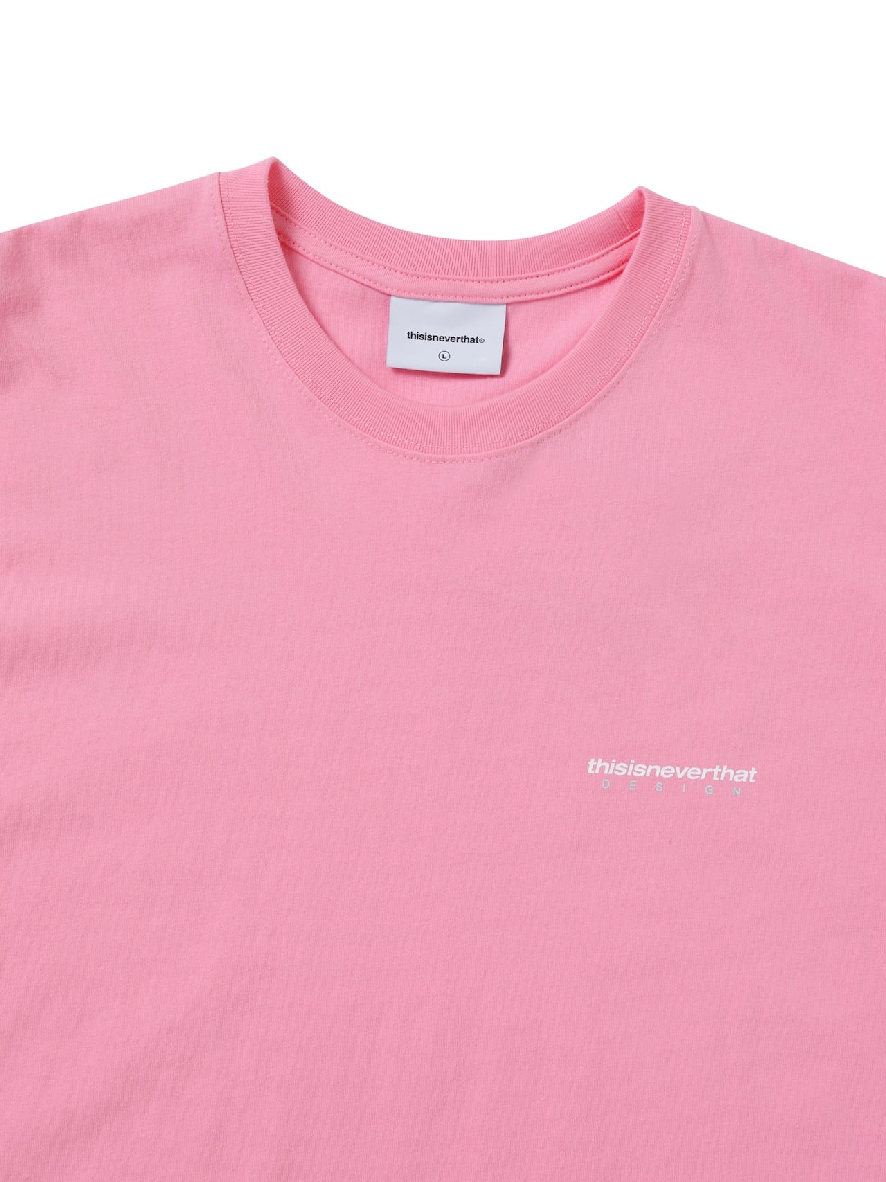 thisisneverthat - DSN-Logo Tee (Pink) product image 3 | TRAB K-Fashion Australia