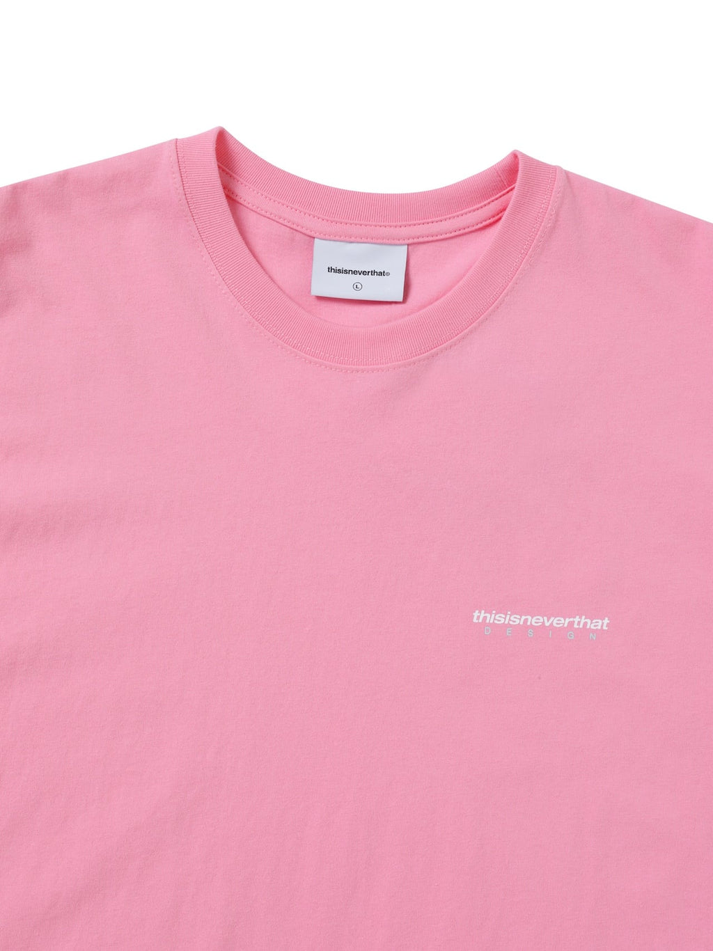 thisisneverthat - DSN-Logo Tee (Pink) product image 3 | TRAB K-Fashion Australia