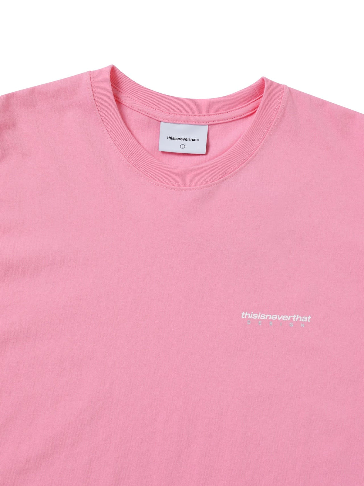 thisisneverthat - DSN-Logo Tee (Pink) product image 3 | TRAB K-Fashion Australia
