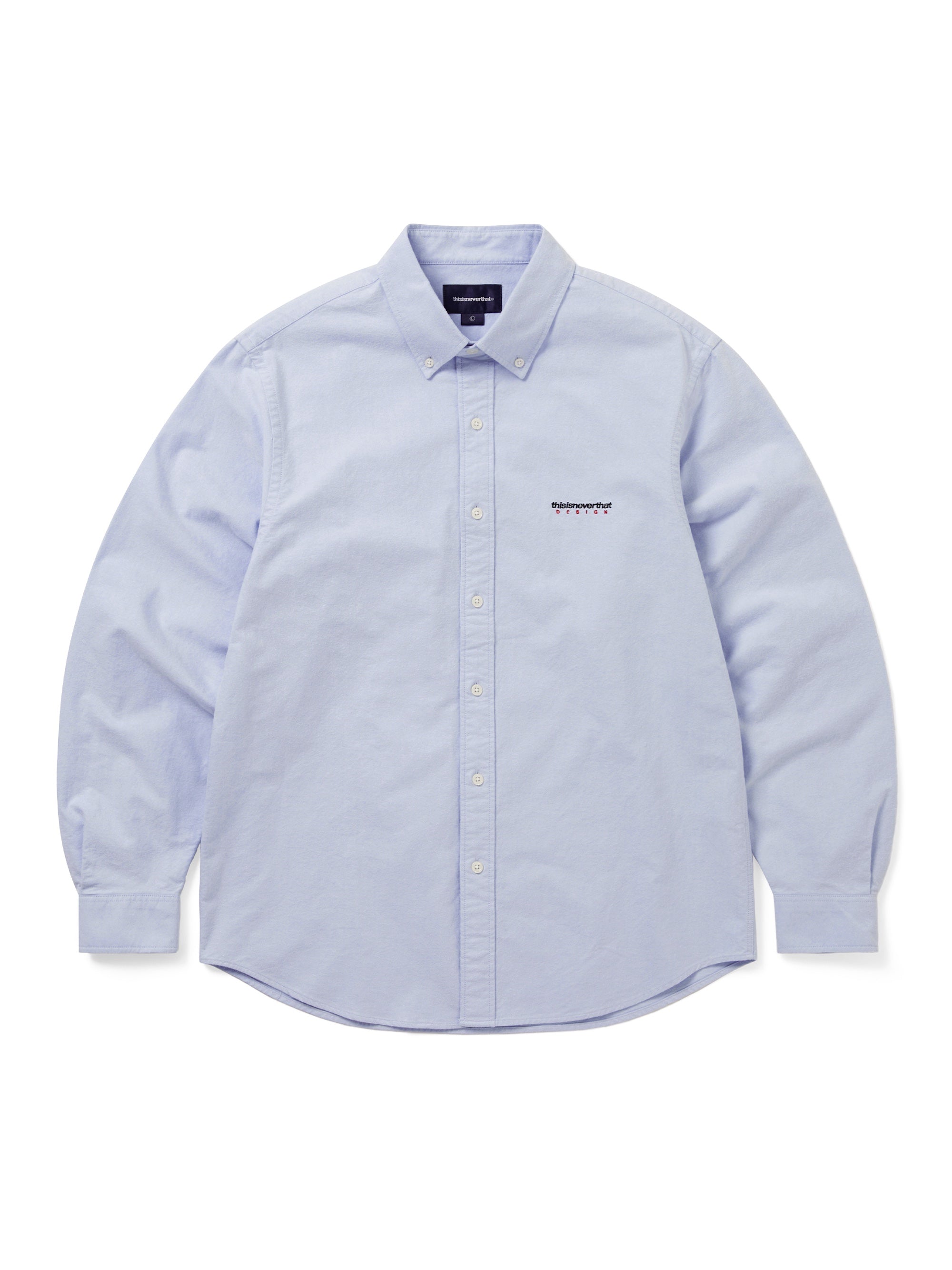 thisisneverthat - DSN Oxford Shirt (Blue) product image 1 | TRAB K-Fashion Australia