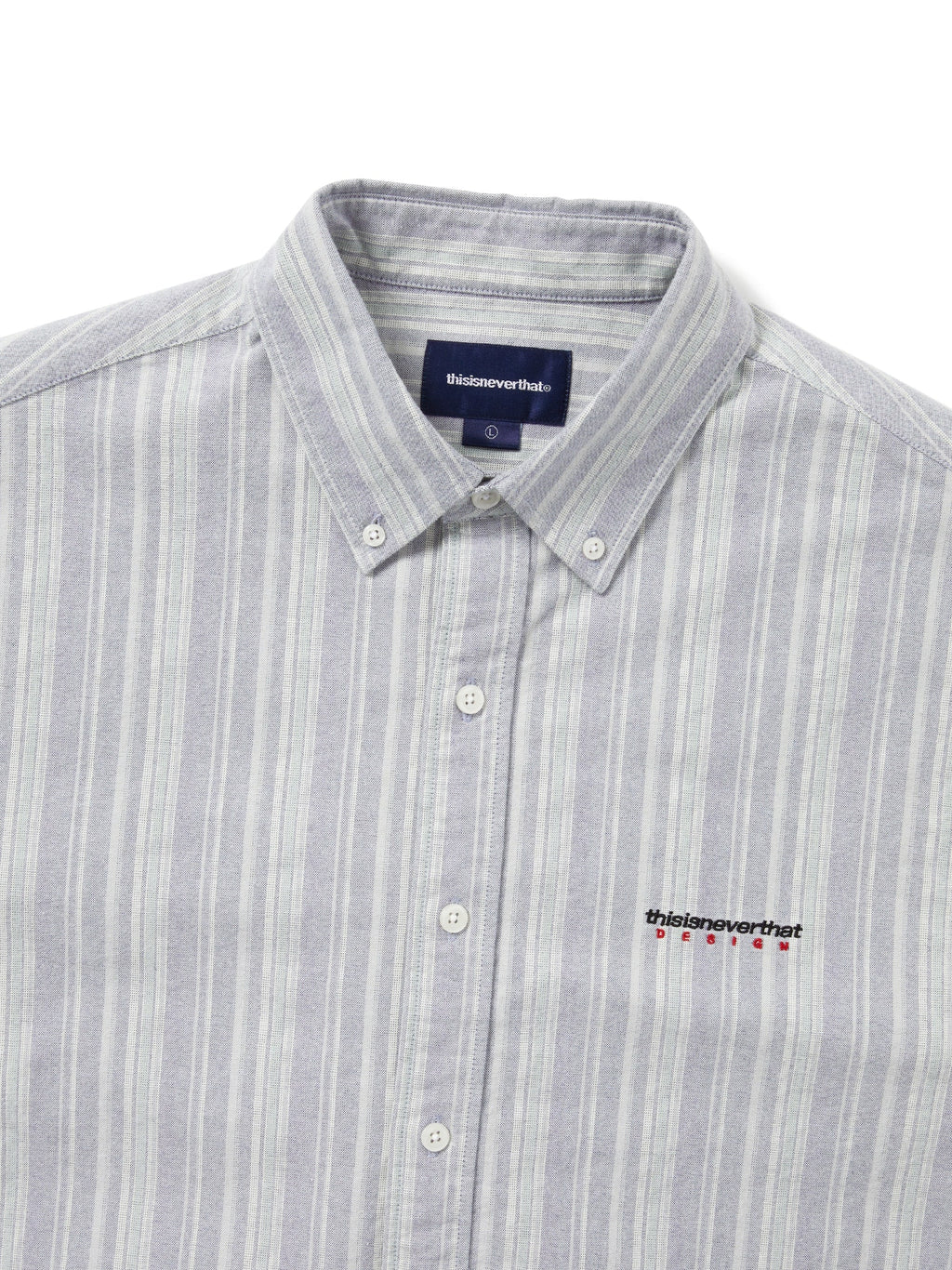 thisisneverthat - DSN Oxford Shirt (Navy) product image 2 | TRAB K-Fashion Australia