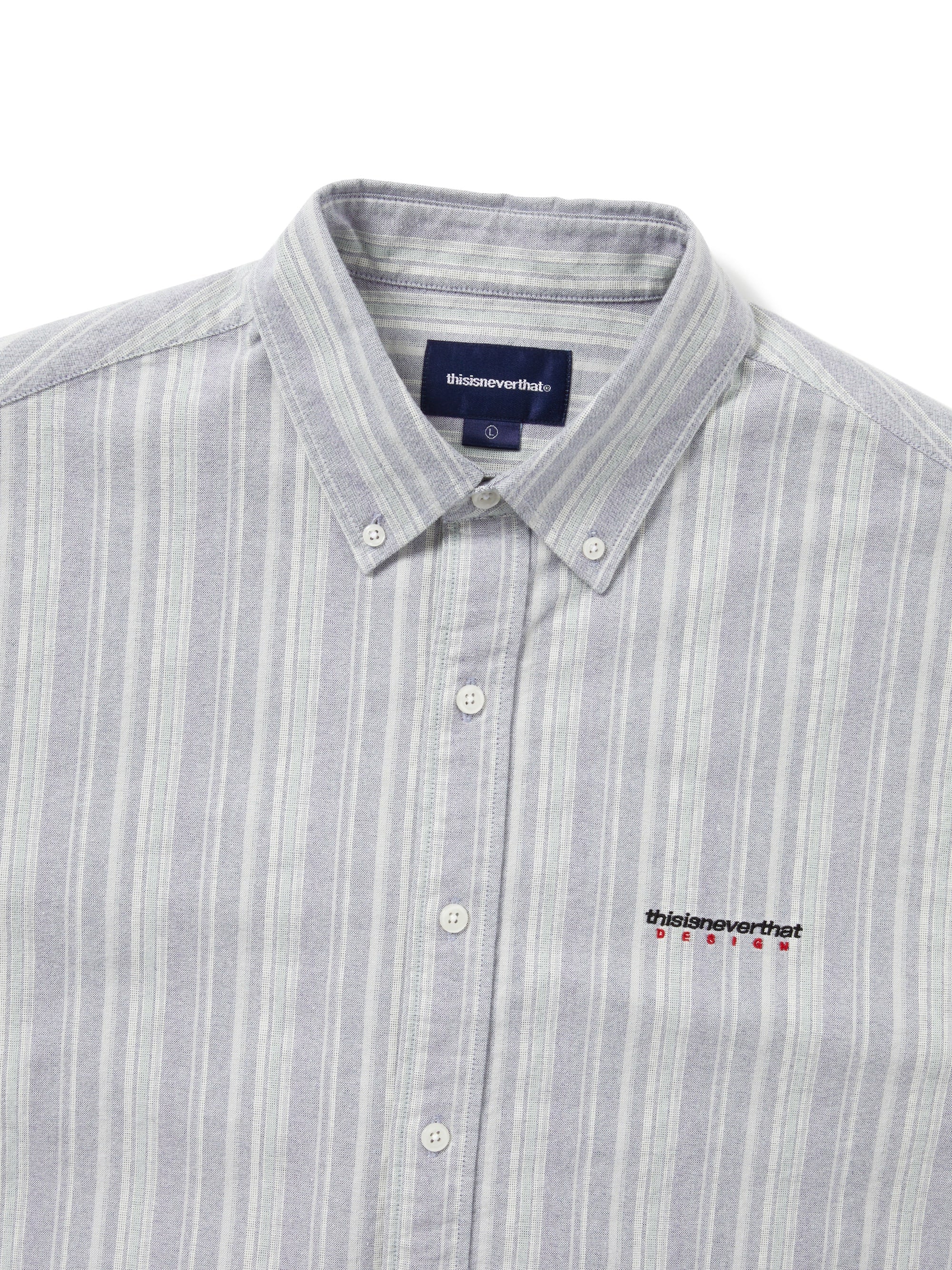 thisisneverthat - DSN Oxford Shirt (Navy) product image 2 | TRAB K-Fashion Australia