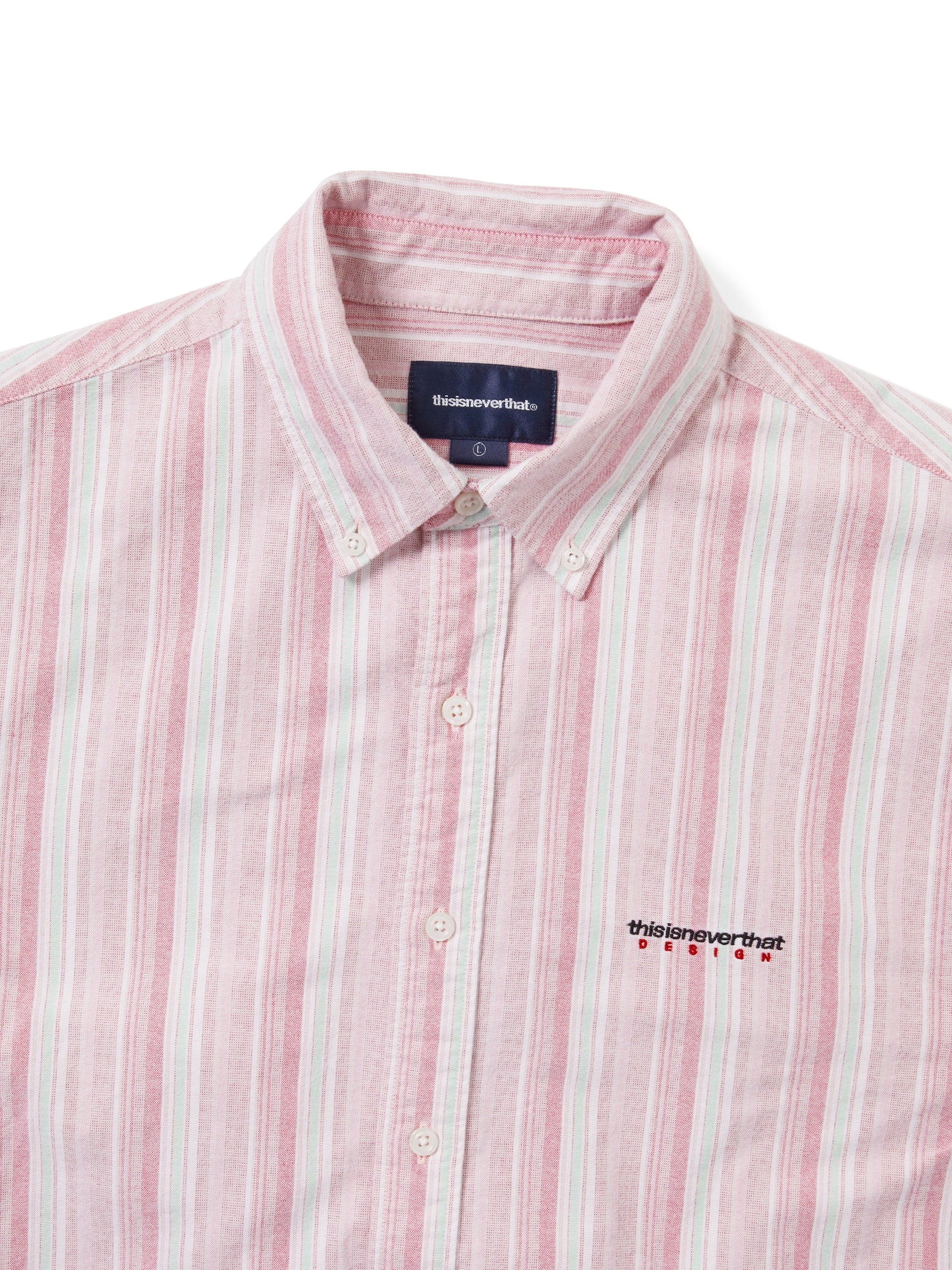 thisisneverthat - DSN Oxford Shirt (Pink) product image 2 | TRAB K-Fashion Australia