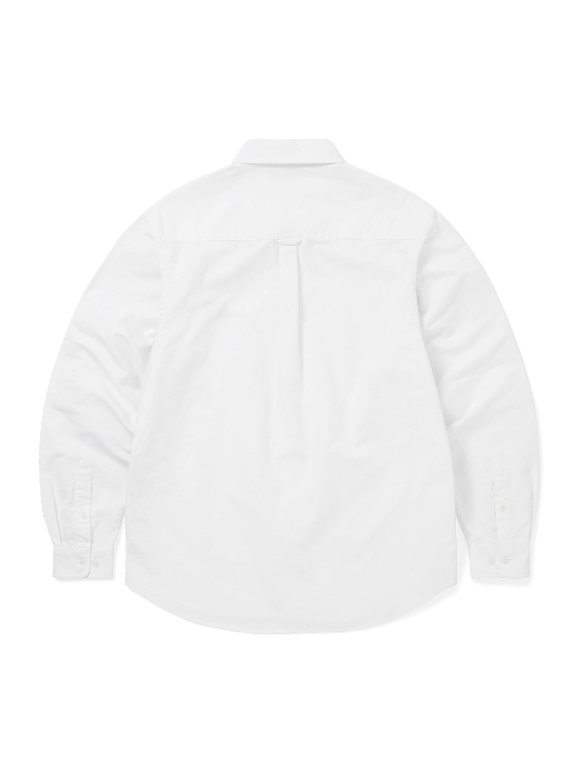 thisisneverthat - DSN Oxford Shirt (White) product image 3 | TRAB K-Fashion Australia