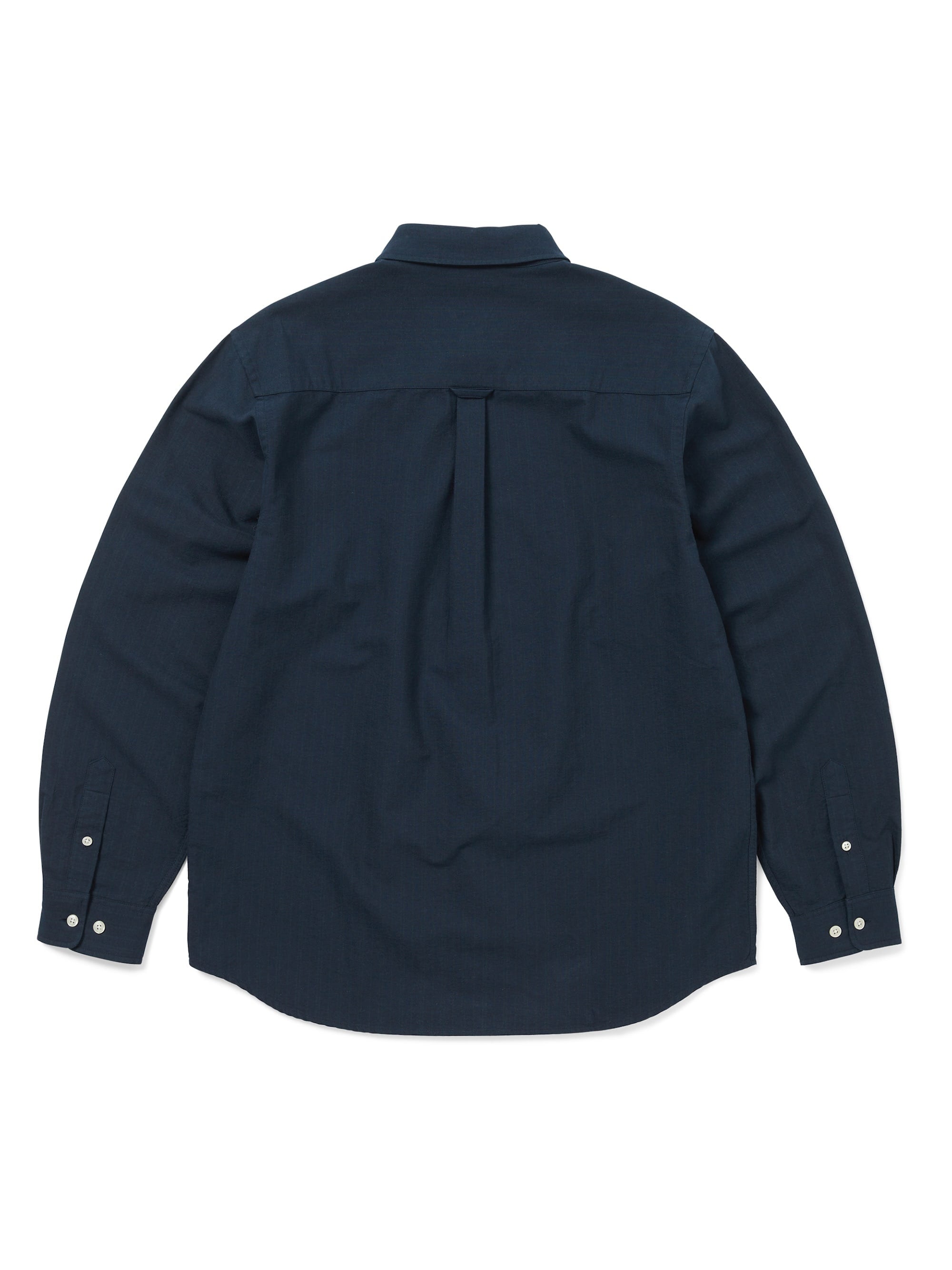 thisisneverthat - DSN Striped Oxford Shirt (Navy) product image 3 | TRAB K-Fashion Australia